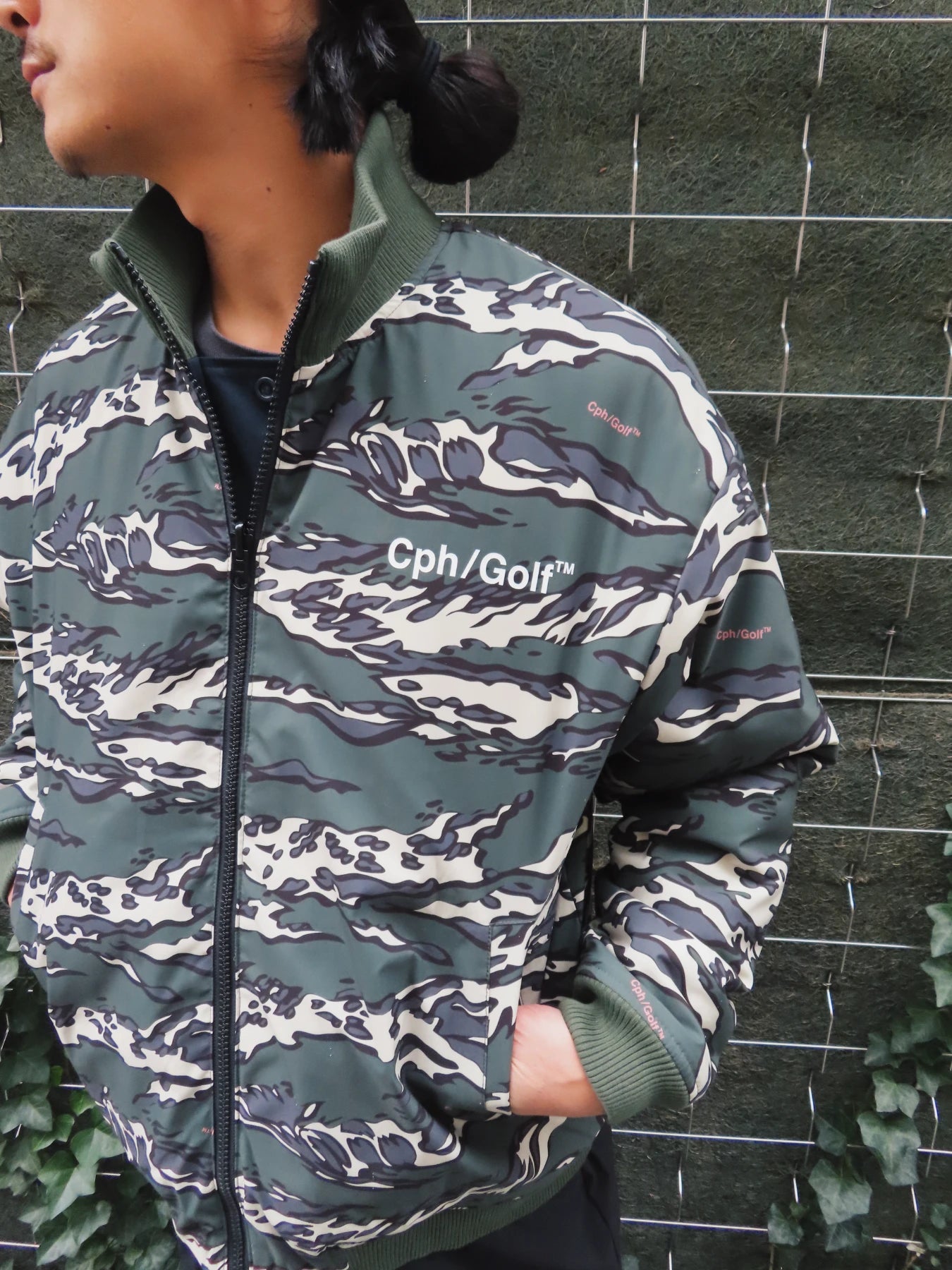 REVERSIBLE TIGER CAMO BLOUSON NAVY/CAMO – Cph/Golf™︎