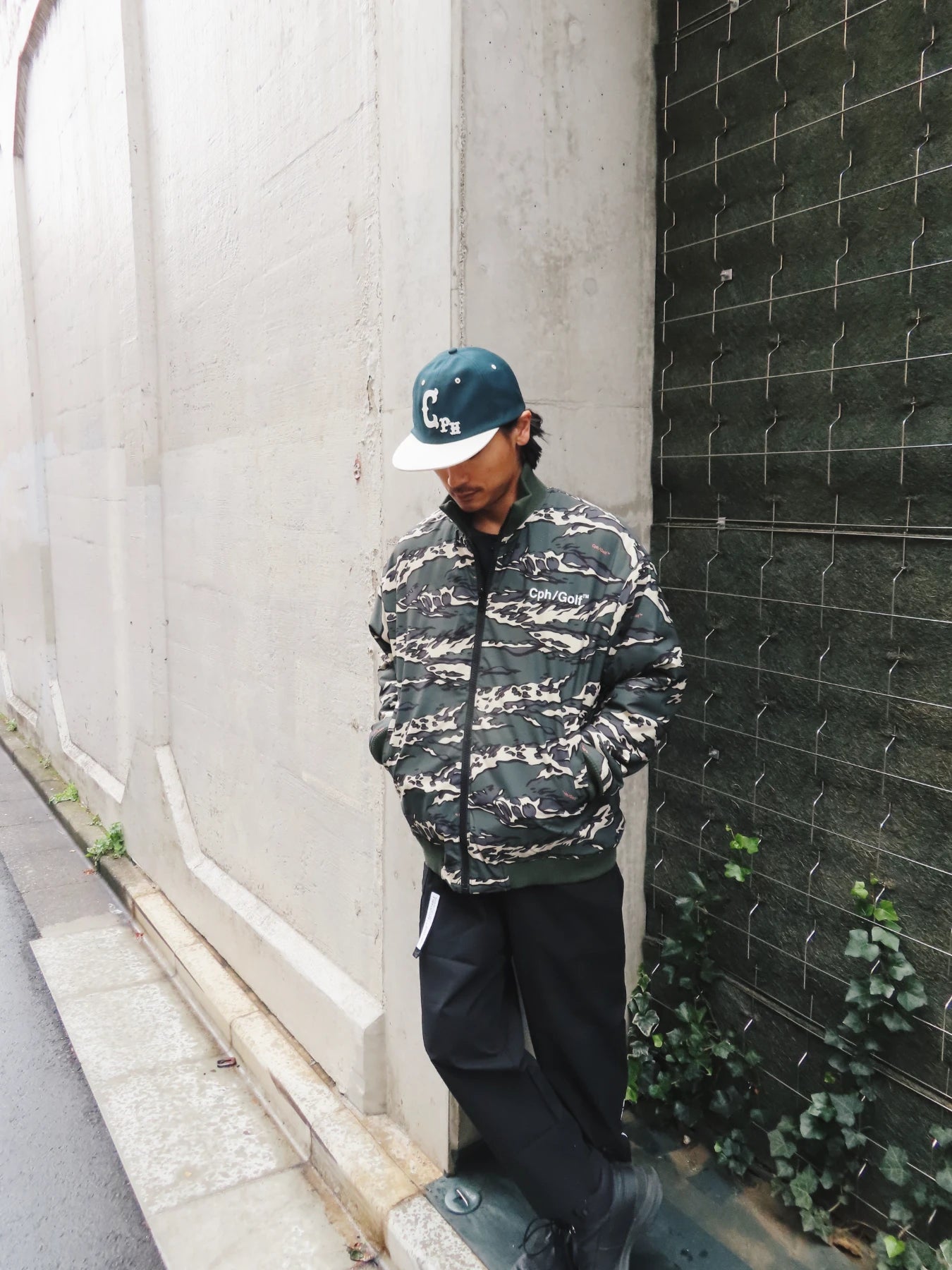 REVERSIBLE TIGER CAMO BLOUSON NAVY/CAMO – Cph/Golf™︎