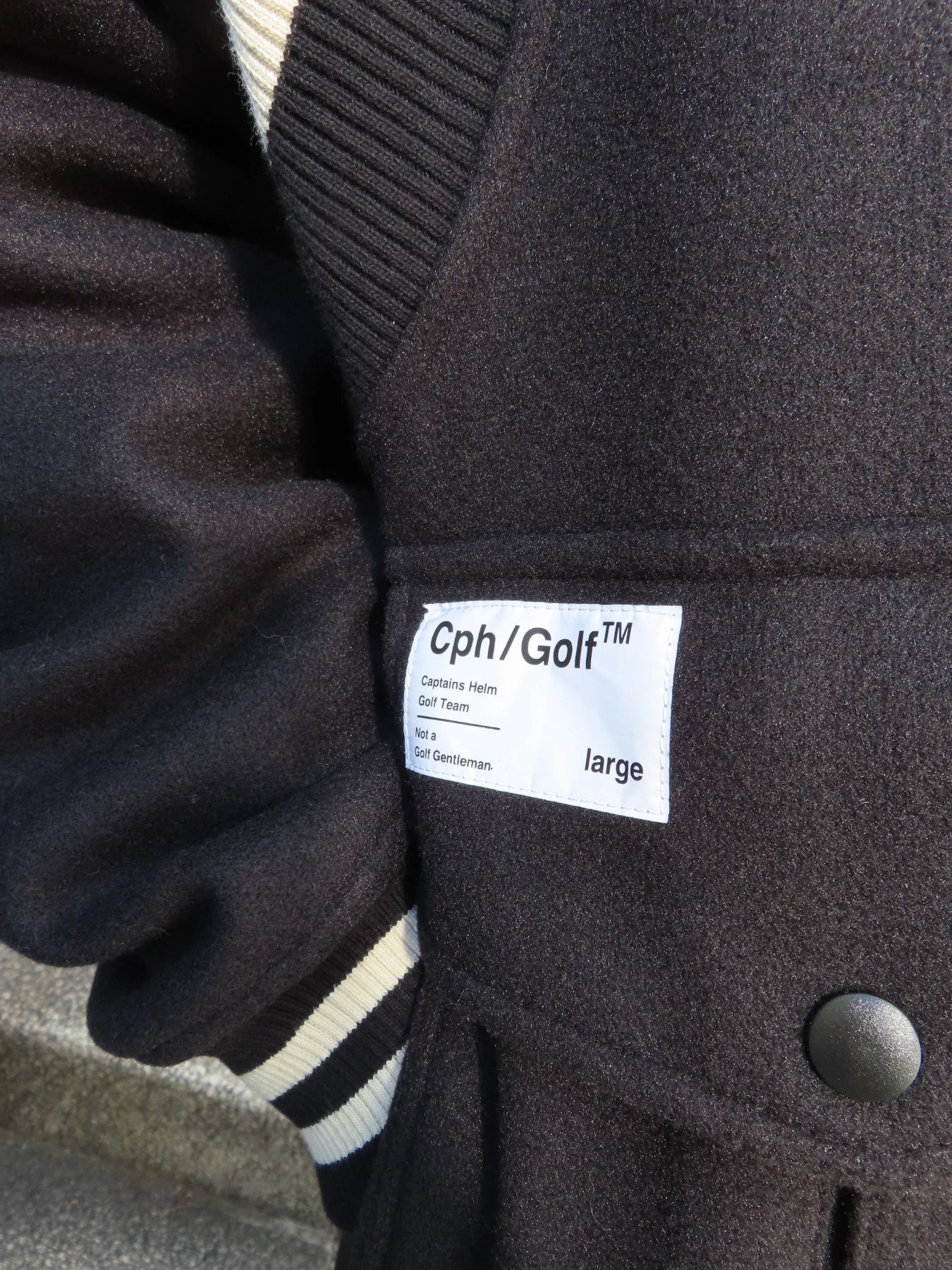 CPH/GOLF CLUB JACKET BLACK – Cph/Golf™︎