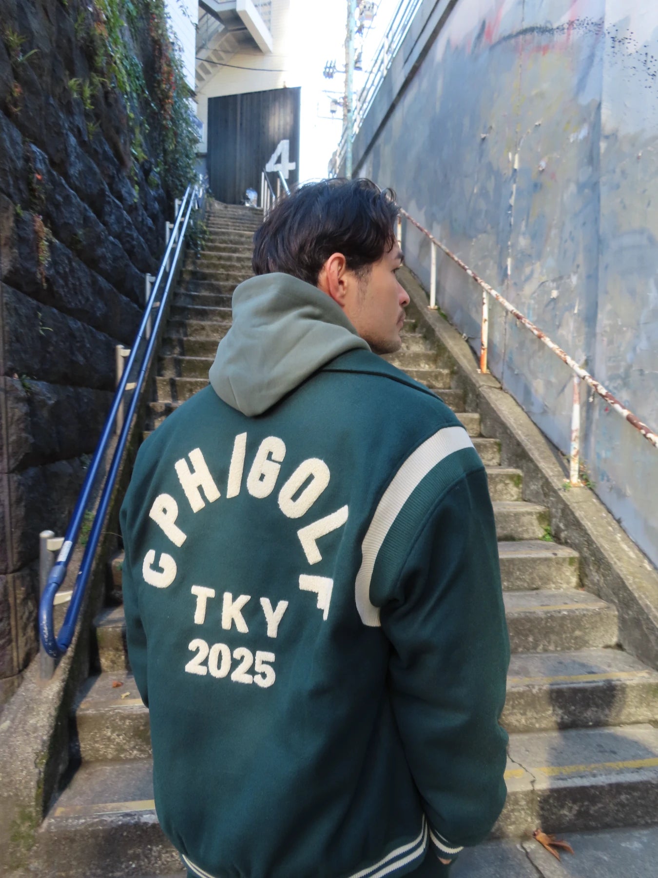 AS2OV × Cph/Golf ジャケット（カーキ）XL AS2OV × Cph/Golf