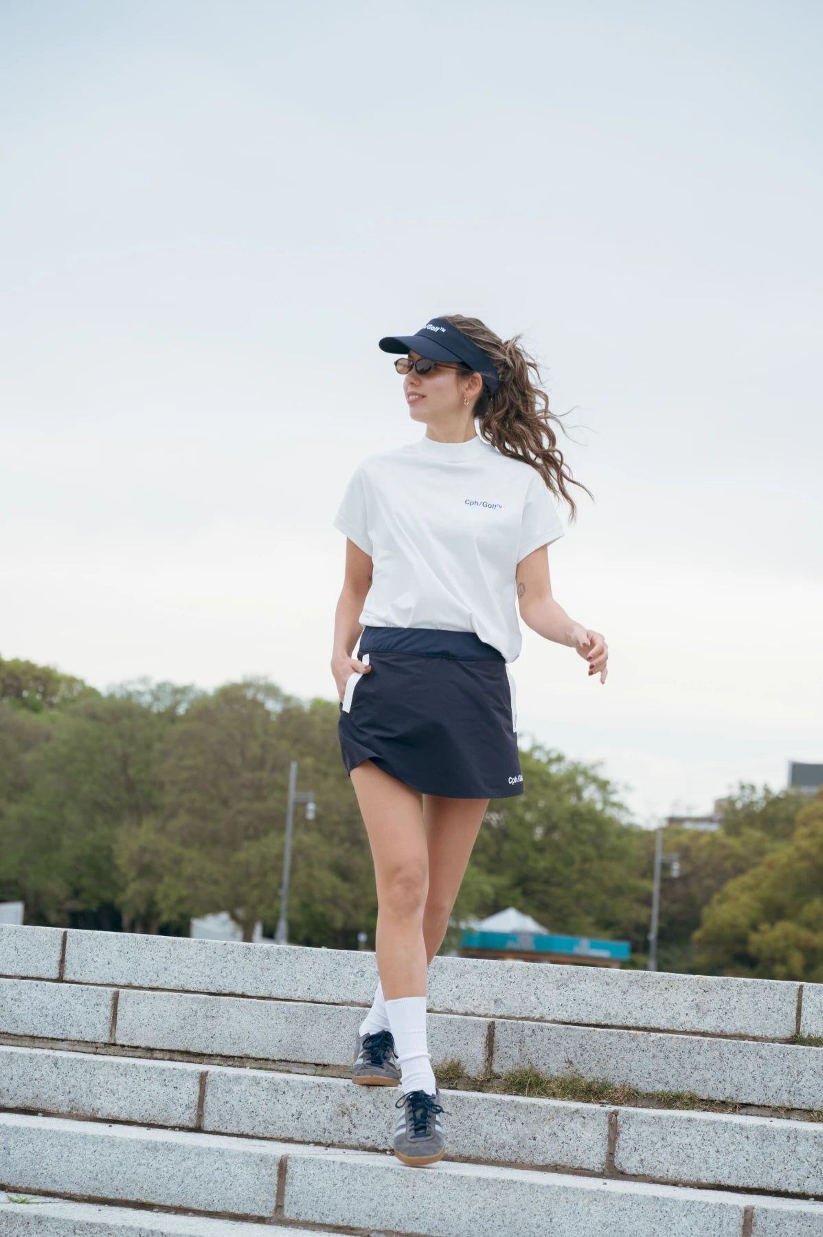 WOMEN] BI COLOR LIGHT SKIRT – Cph/Golf™︎