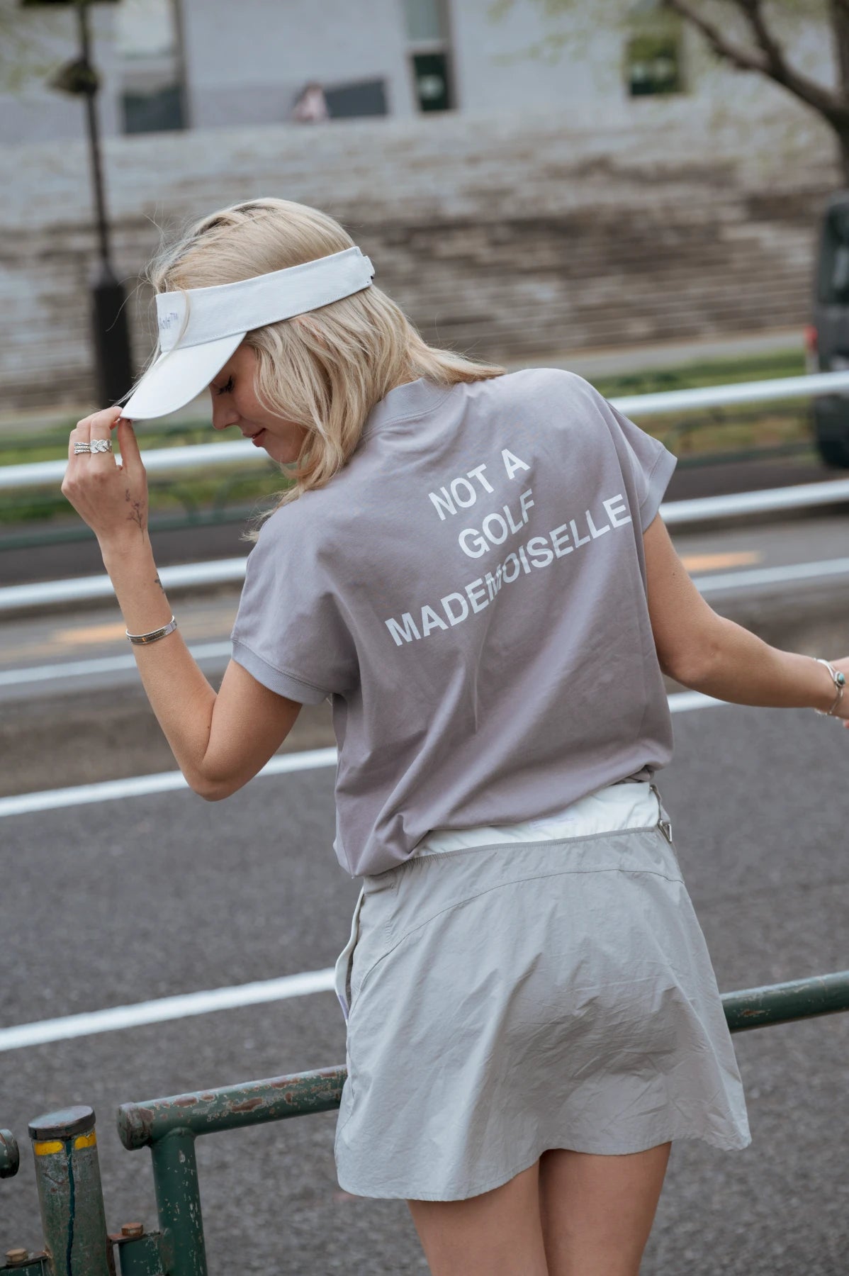 WOMEN] BI COLOR LIGHT SKIRT – Cph/Golf™︎