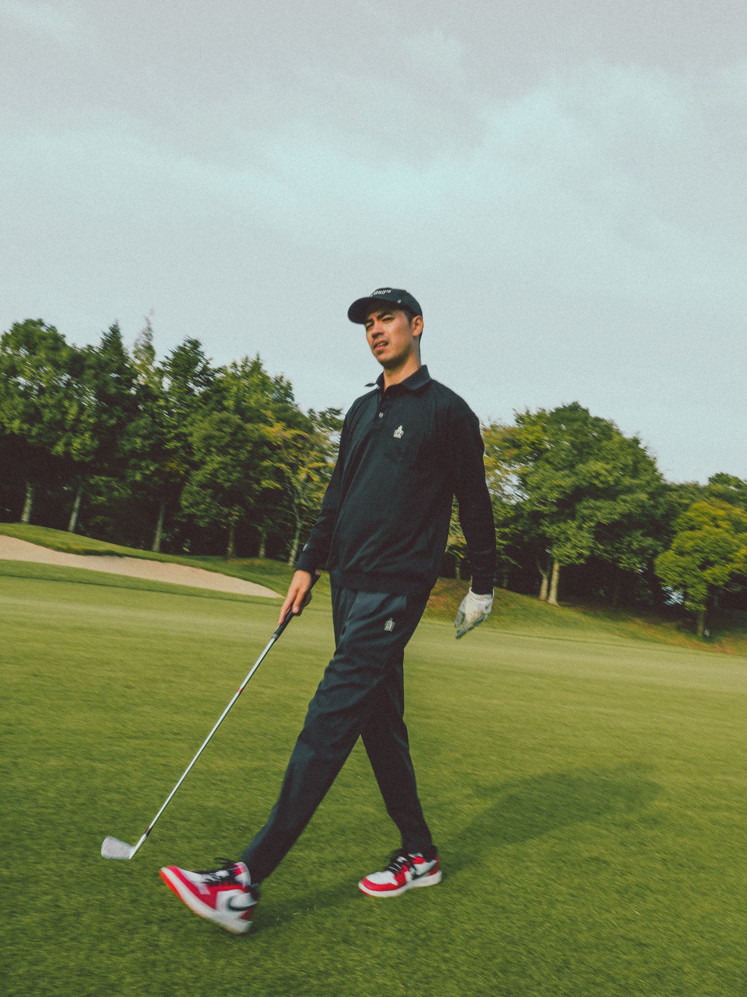 Munsingwear × Cph/Golf™️ #MG ADJUSTABLE PANTS - BLACK