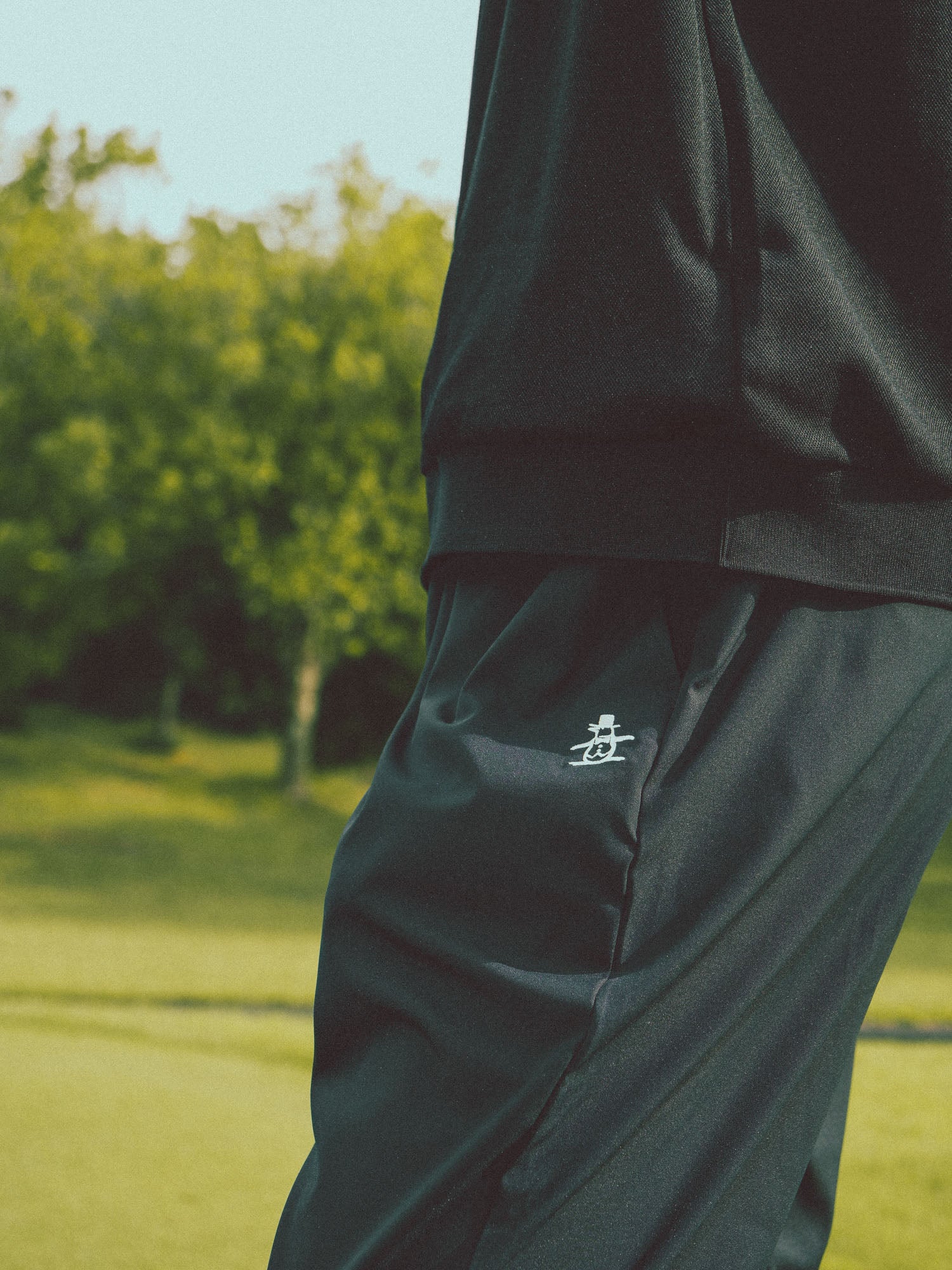 Munsingwear × Cph/Golf™️ #MG ADJUSTABLE PANTS - BLACK - – Cph/Golf™︎