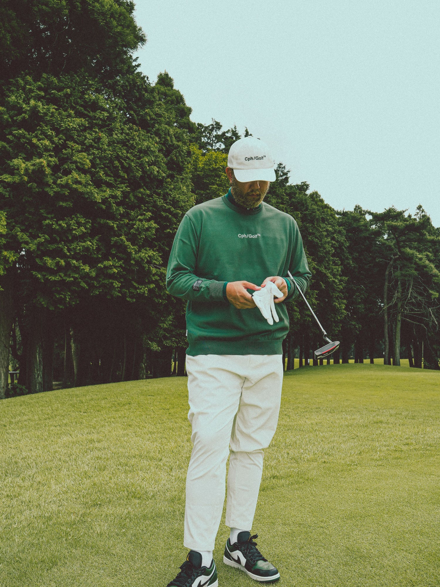 Cph/Golf × Munsingwear コラボ限定 アジャスタブルパンツ Munsingwear × Cph/Golf™️ #MG ADJUSTABLE PANTS - BLACK - – Cph/Golf™︎