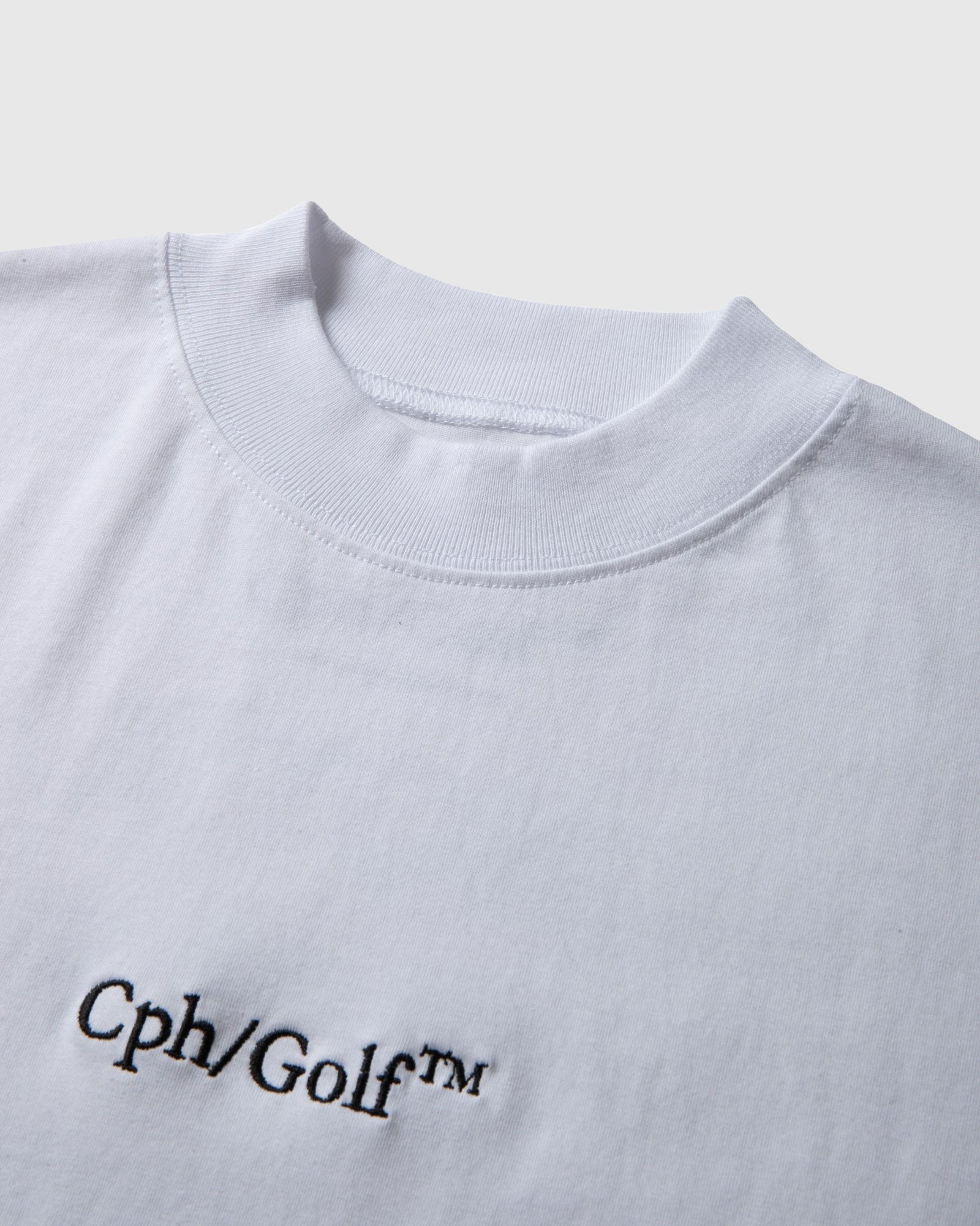 レディースウェア CPHG MADEMOISELLE MOCK NECK TEE WOMENS】#MADEMOISELLE MOCK NECK S/S TEE - WHITE - – Cph/Golf™︎