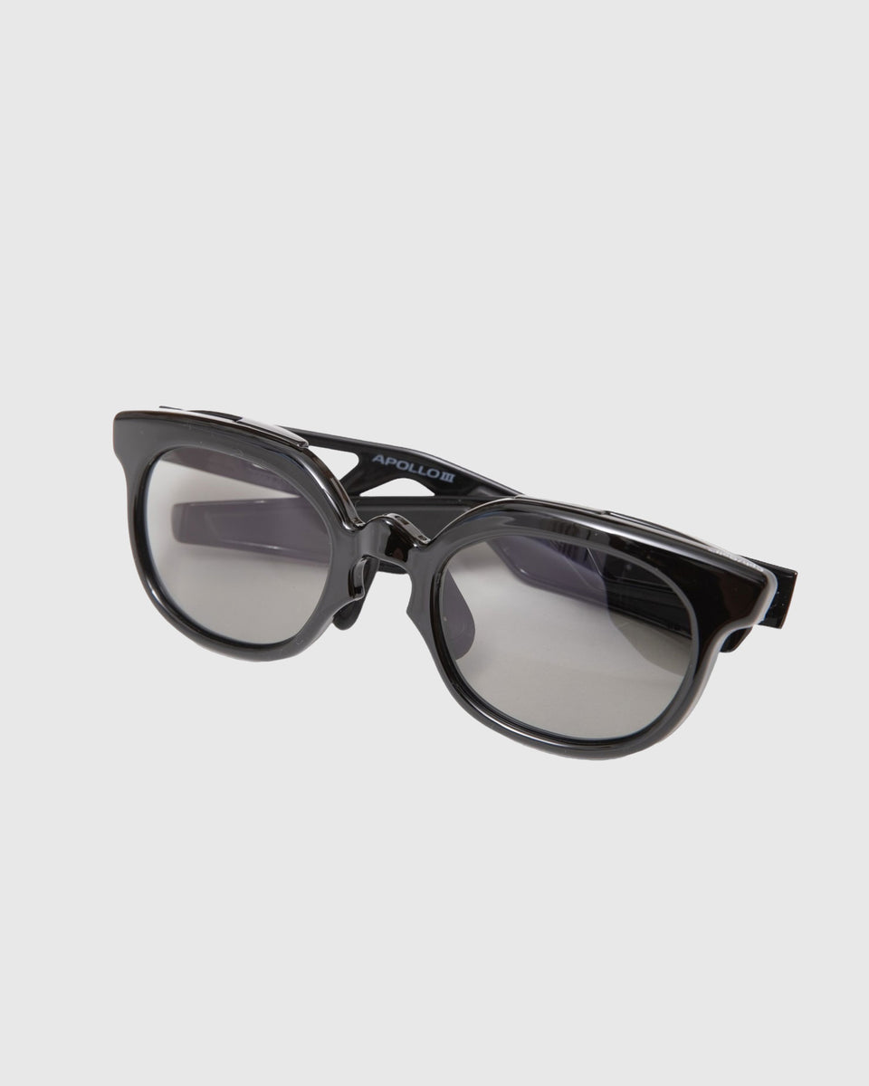 XAZTLAN × Cph/Golf™ #APOLLOⅢ - BLACK FRAME × L.GRAY LENS - – Cph/Golf™︎