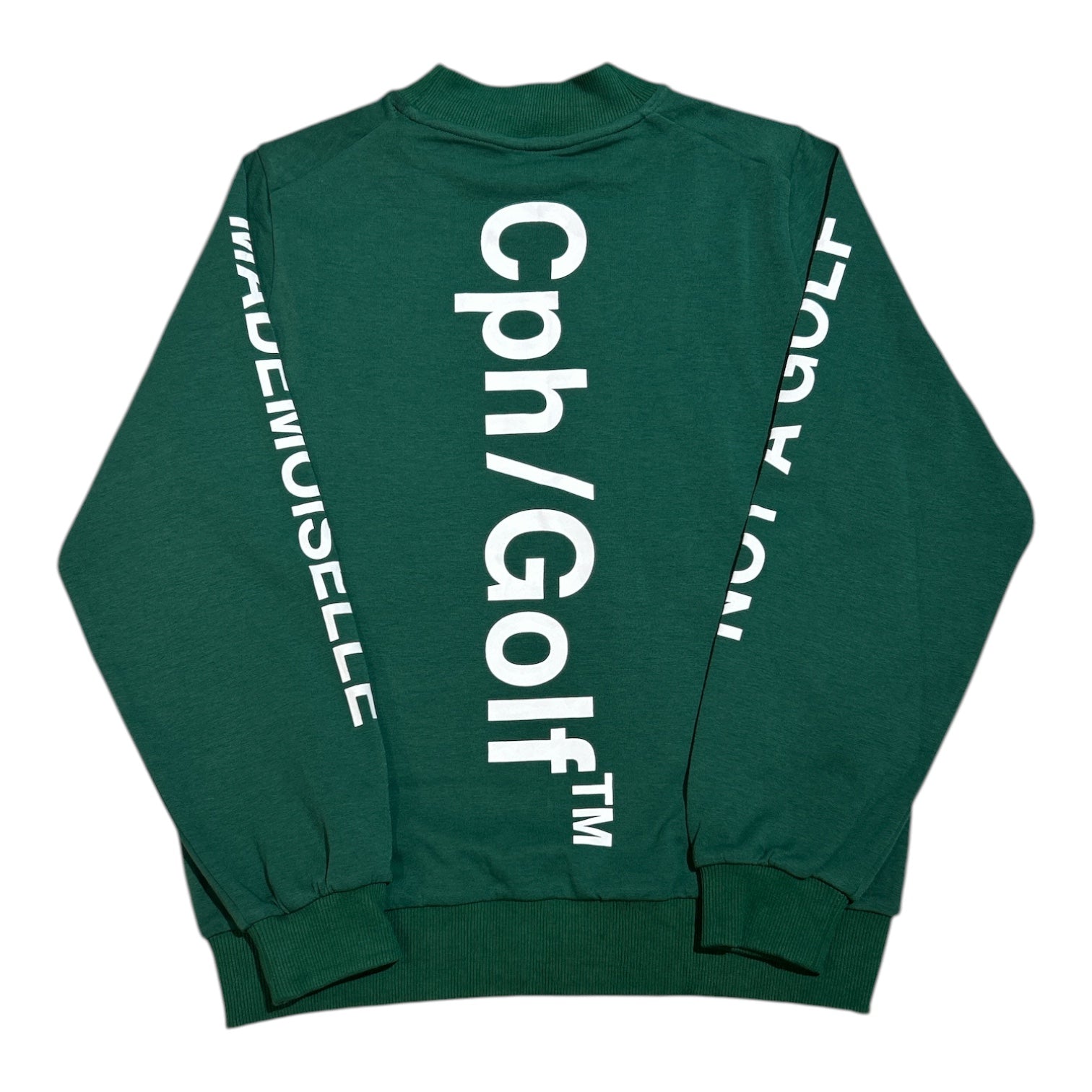 メンズウェア Captains Helm Golf MOCK NECK TEE GREEN WOMEN] Cph/Golf LOGO LS MOCK NECK TEE GREEN – Cph/Golf™︎