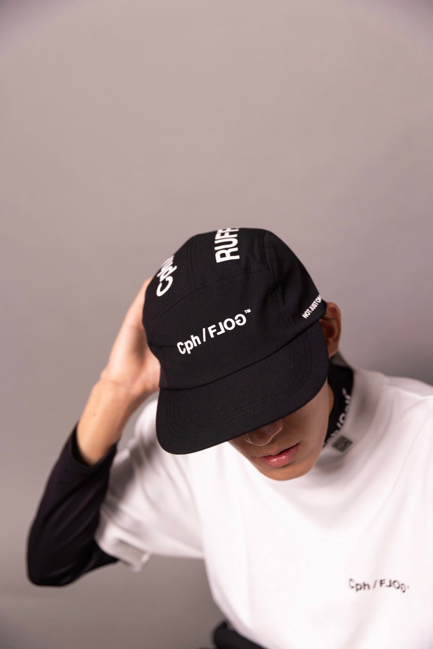 Cph/Golf×RUFFLOG JET CAP BLACK – Cph/Golf™︎
