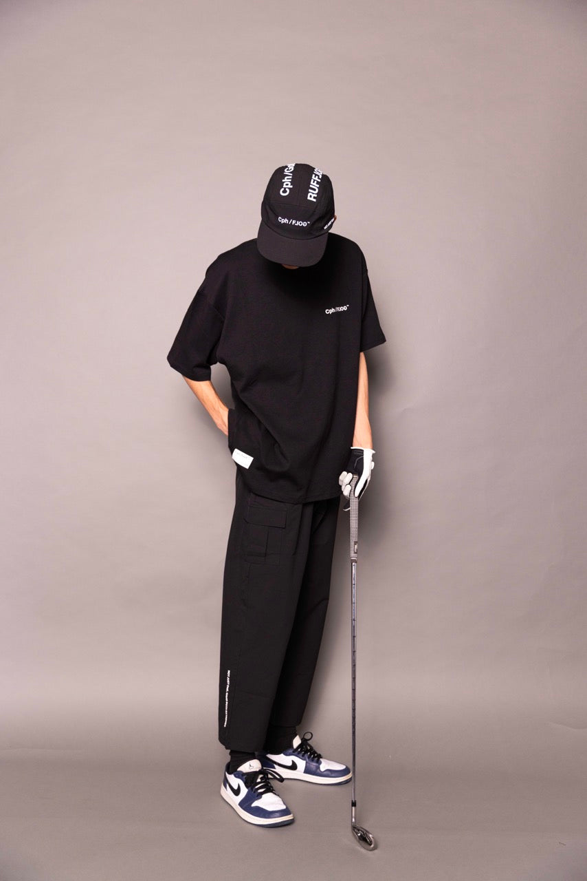 Cph/Golf×RUFFLOG JET CAP BLACK – Cph/Golf™︎