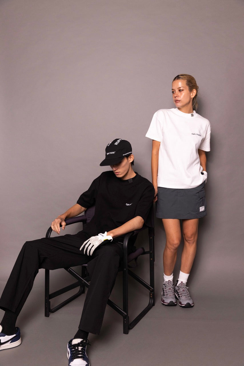 ラフロッグ　RUFFLOG MESH MOCK TEE WHITE L ラフロッグ RUFFLOG MESH MOCK TEE WHITE L ラフロッグ RUFFLOG