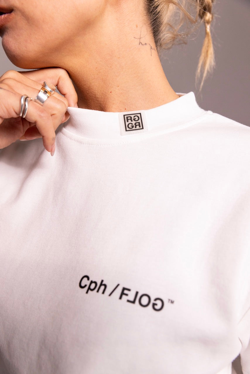 レディースウェア RUFFLOG RUFFLOG TECH MOCK TEE WHITE RUFFLOG RUFFLOG TECH MOCK TEE WHITE