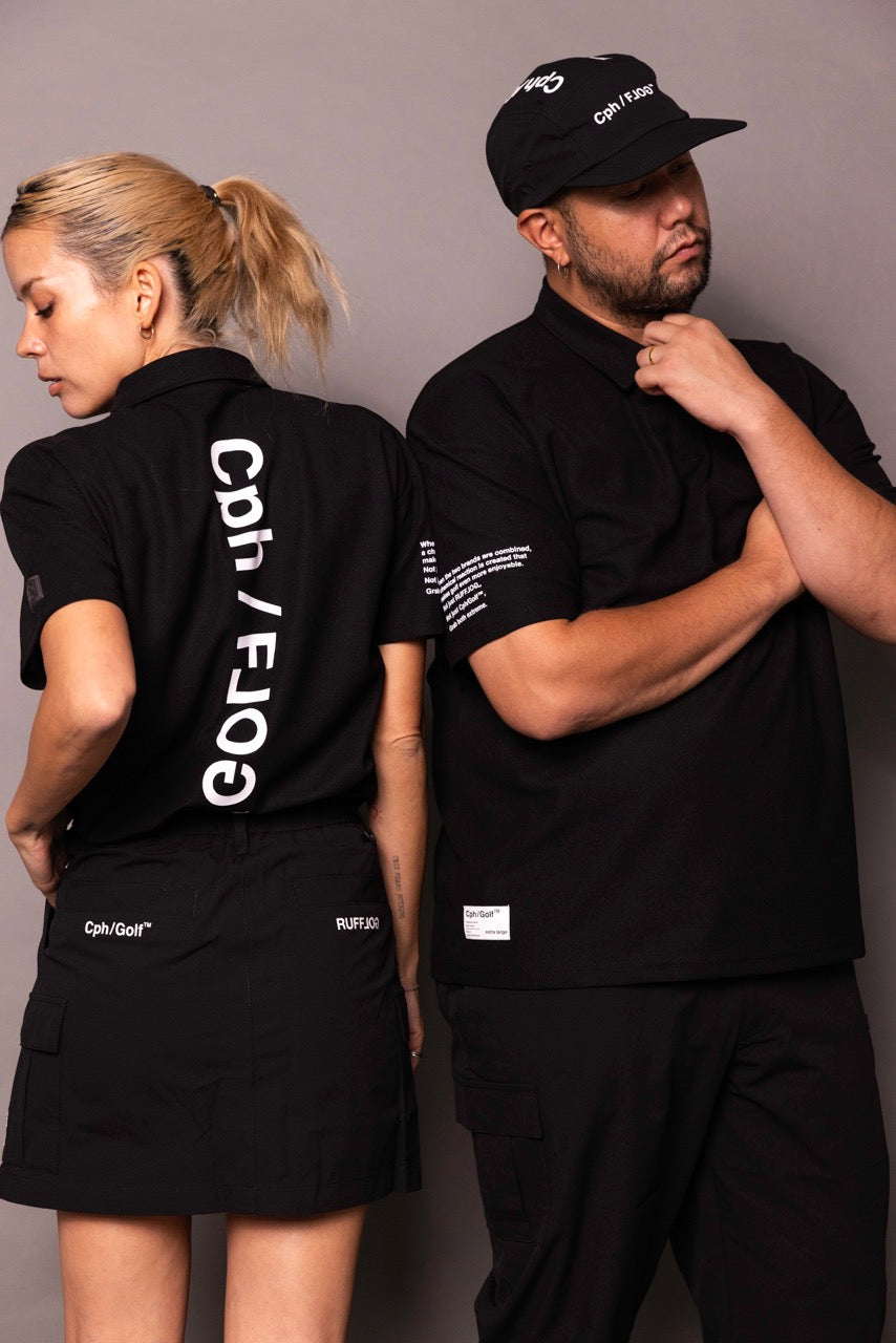 Cph/Golf×RUFFLOG ADJUSTABLE SKIRT BLACK – Cph/Golf™︎