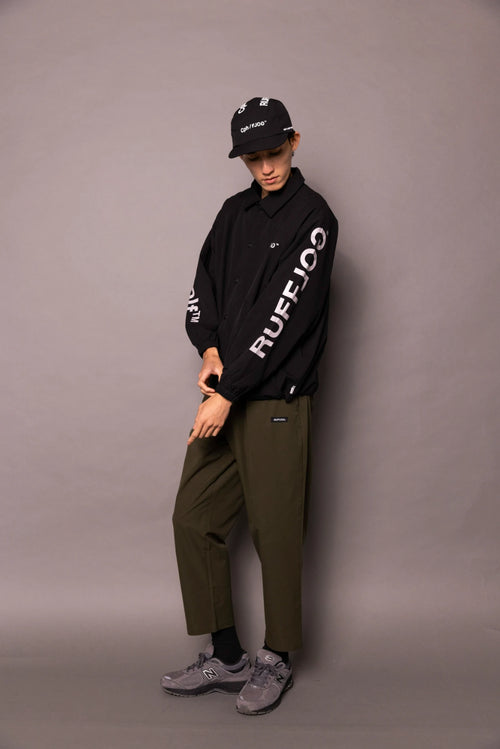 Cph/Golf×RUFFLOG COACH JACKET BLACK – Cph/Golf™︎