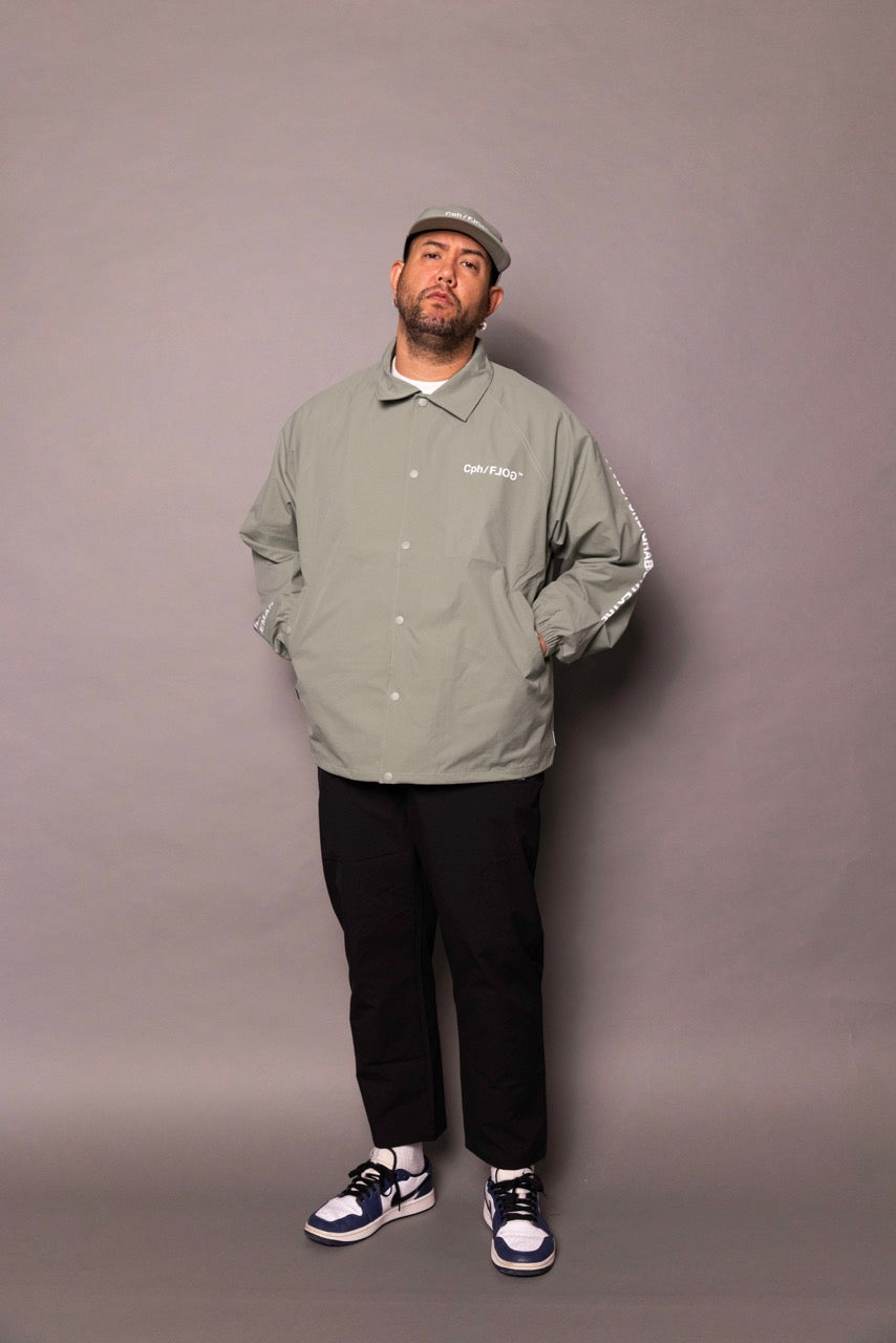 Cph/Golf×RUFFLOG COACH JACKET KHAKI – Cph/Golf™︎