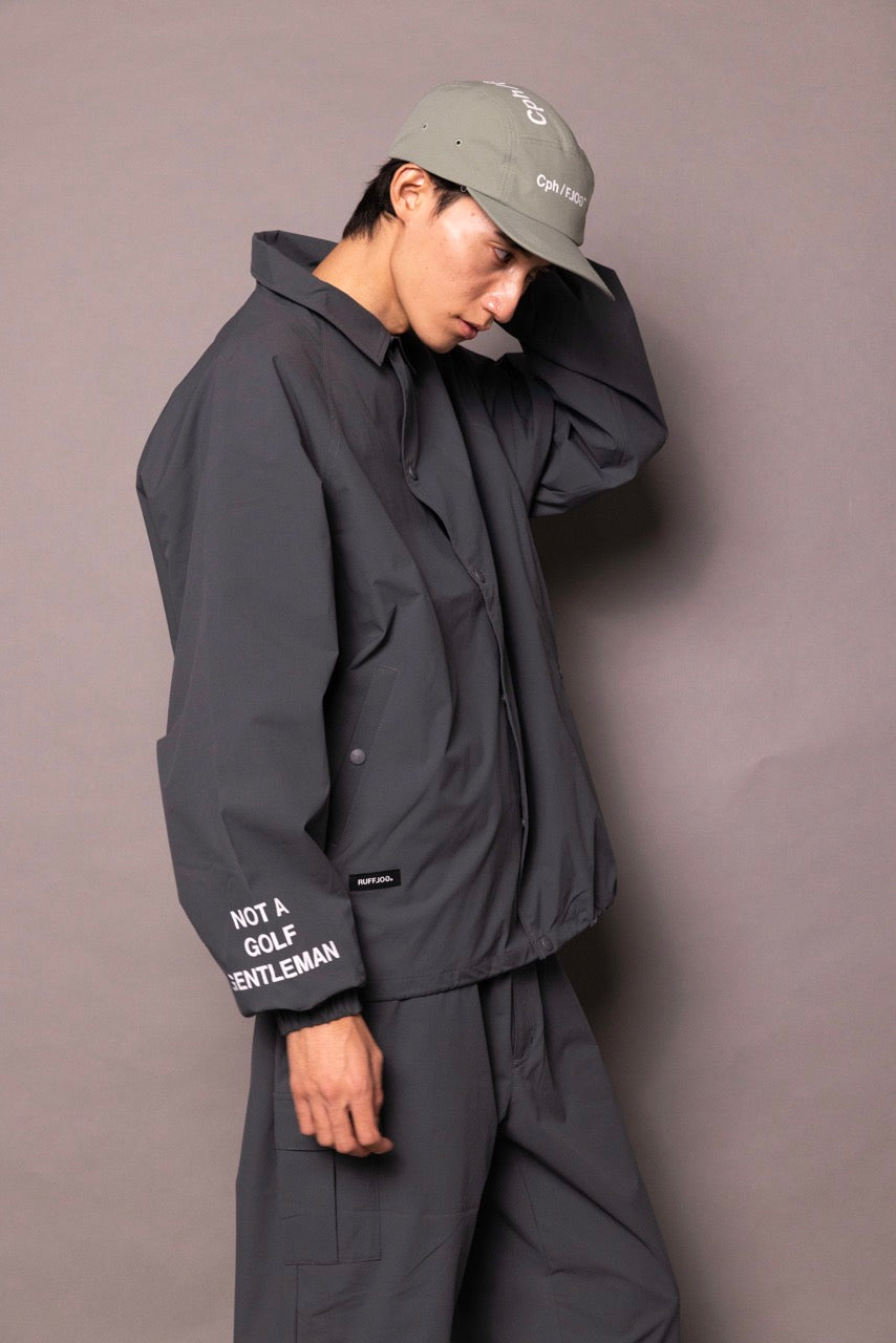 Cph/Golf×RUFFLOG COACH JACKET CHARCOAL – Cph/Golf™︎