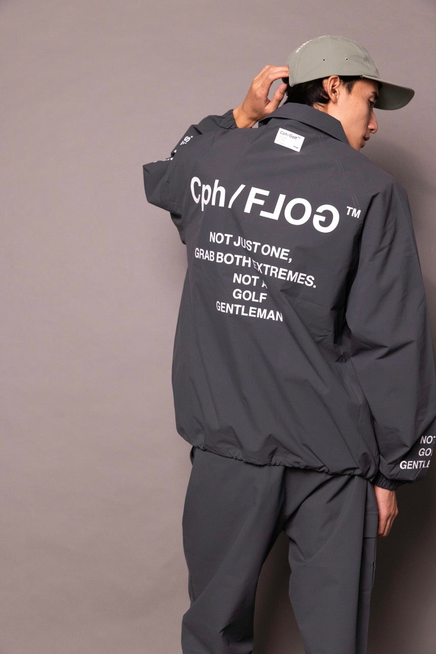 Cph/Golf×RUFFLOG COACH JACKET CHARCOAL – Cph/Golf™︎