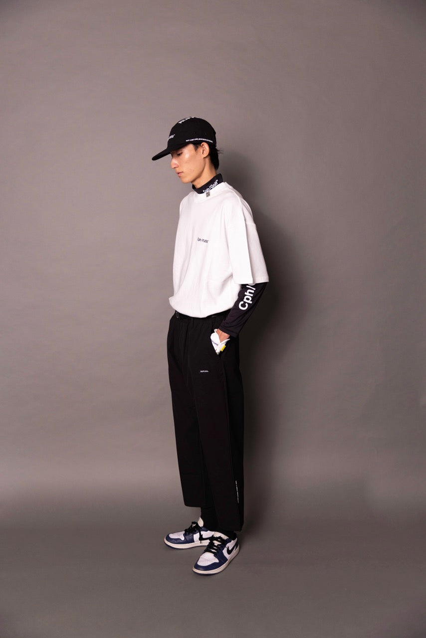 レディースウェア RUFFLOG RUFFLOG TECH MOCK TEE WHITE Cph/Golf×RUFFLOG SS MOCK NECK TEE WHITE – Cph/Golf™︎