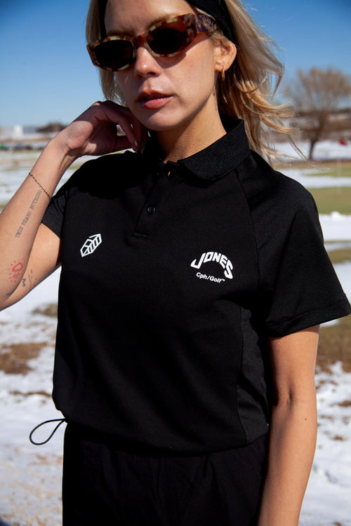 WOMEN] Cph/Golf × JONES SIDE JERSEY POLO – Cph/Golf™︎