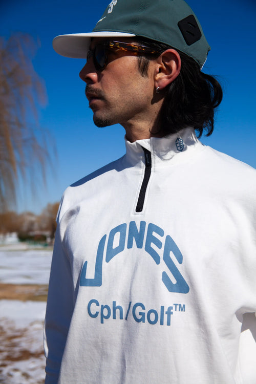 Cph/Golf × JONES LS MOCK NECK TEE – Cph/Golf™︎