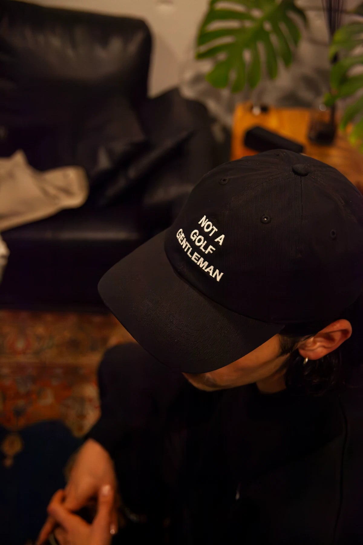 Cph/Golf GENTLEMAN CAP BLACK – Cph/Golf™︎