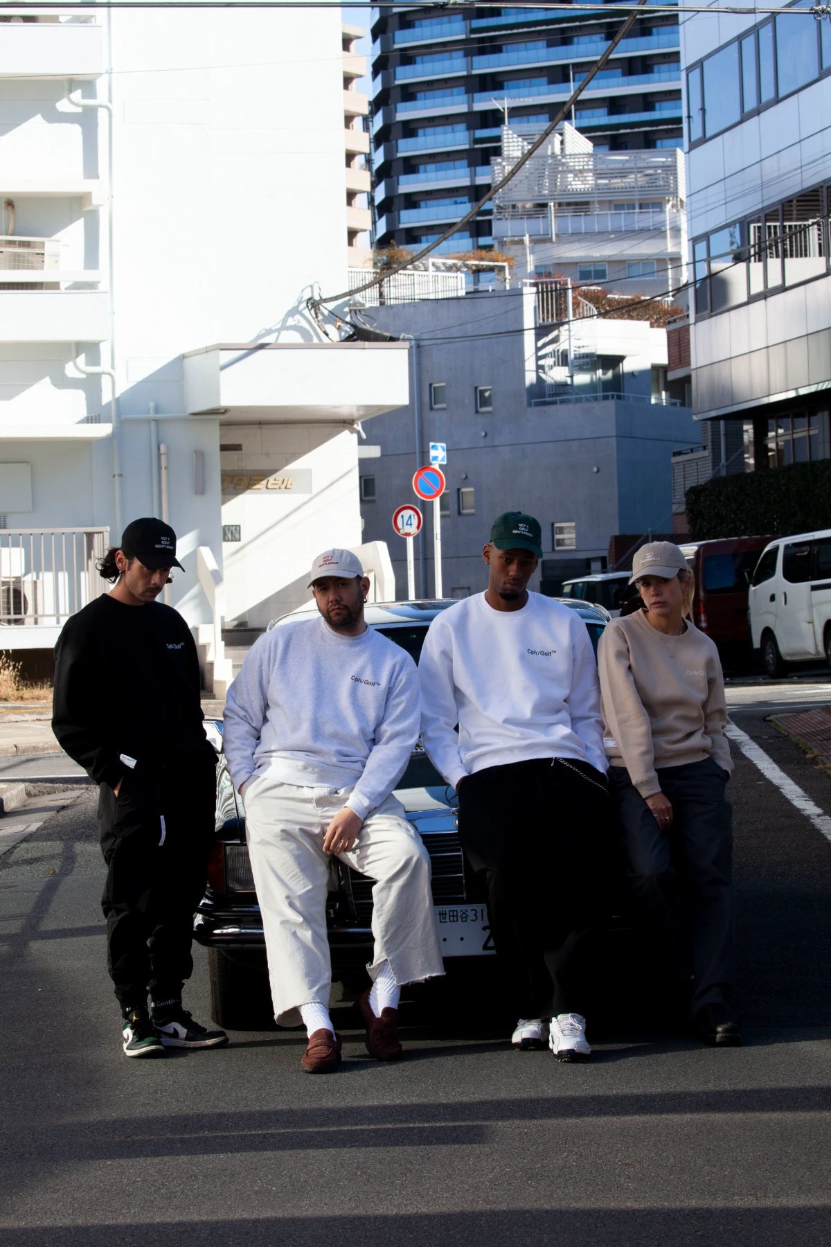 GENTLEMAN SWEAT PULLOVER WHITE – Cph/Golf™︎