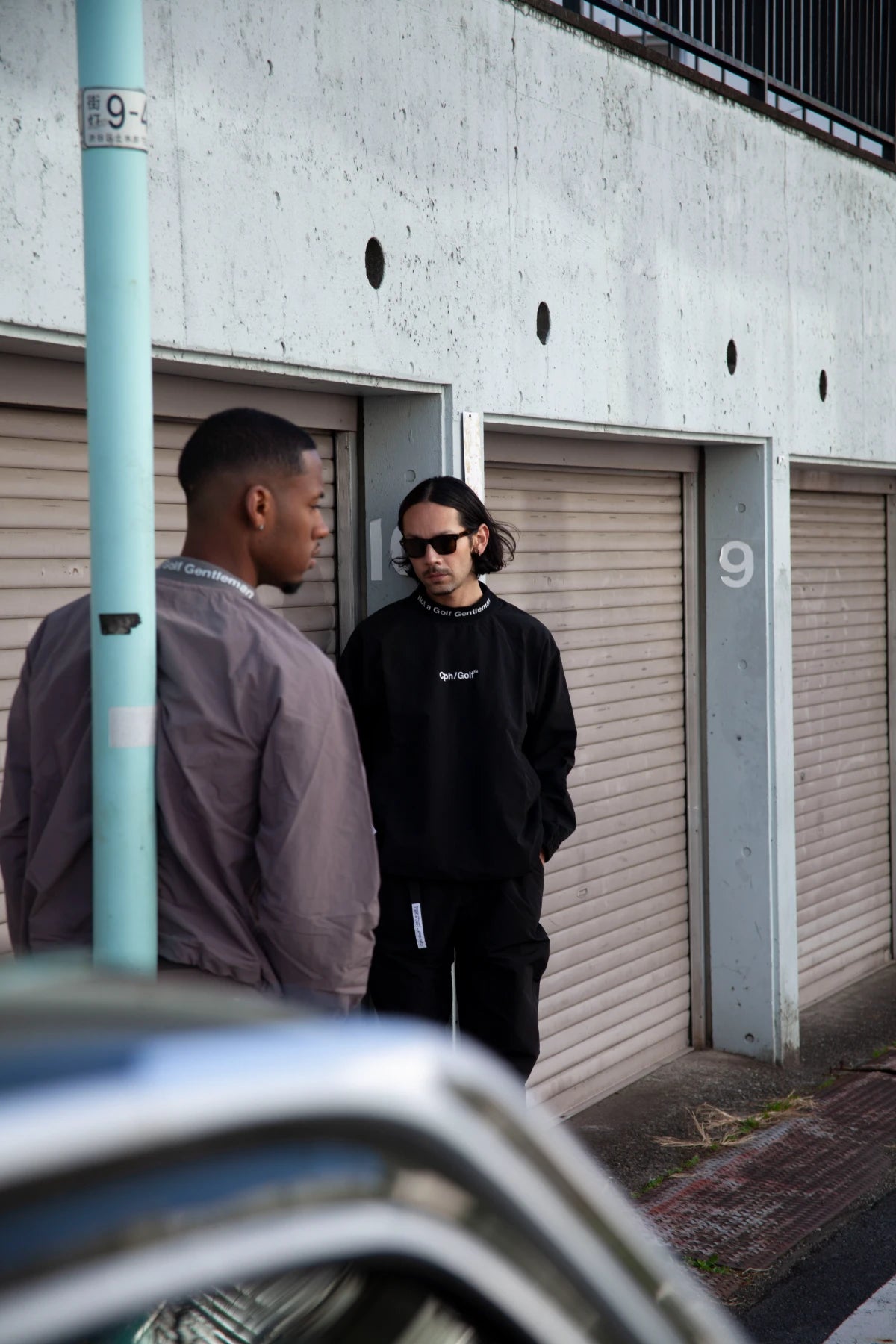 JACQUARD MOCK NECK WIND BREAKER – Cph/Golf™︎