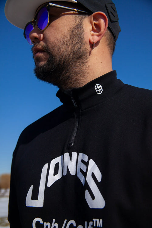 Cph/Golf × JONES LS MOCK NECK TEE – Cph/Golf™︎