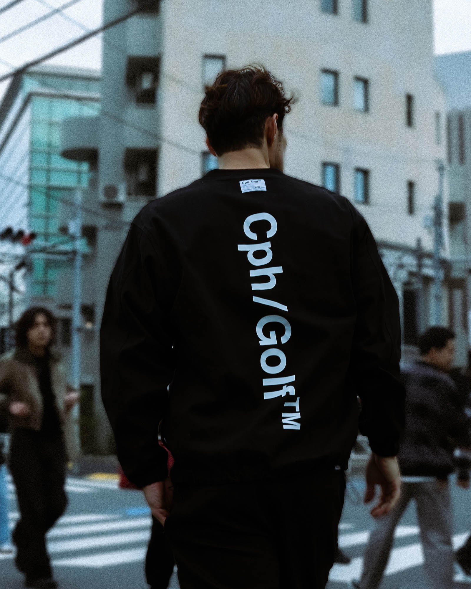 COTTON TRACK PULLOVER JACKET – Cph/Golf™︎