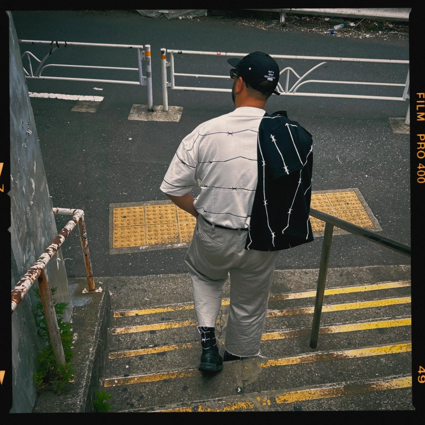 トップス WIRED WIRED BORDER OVERSIZE TEE – Cph/Golf™︎