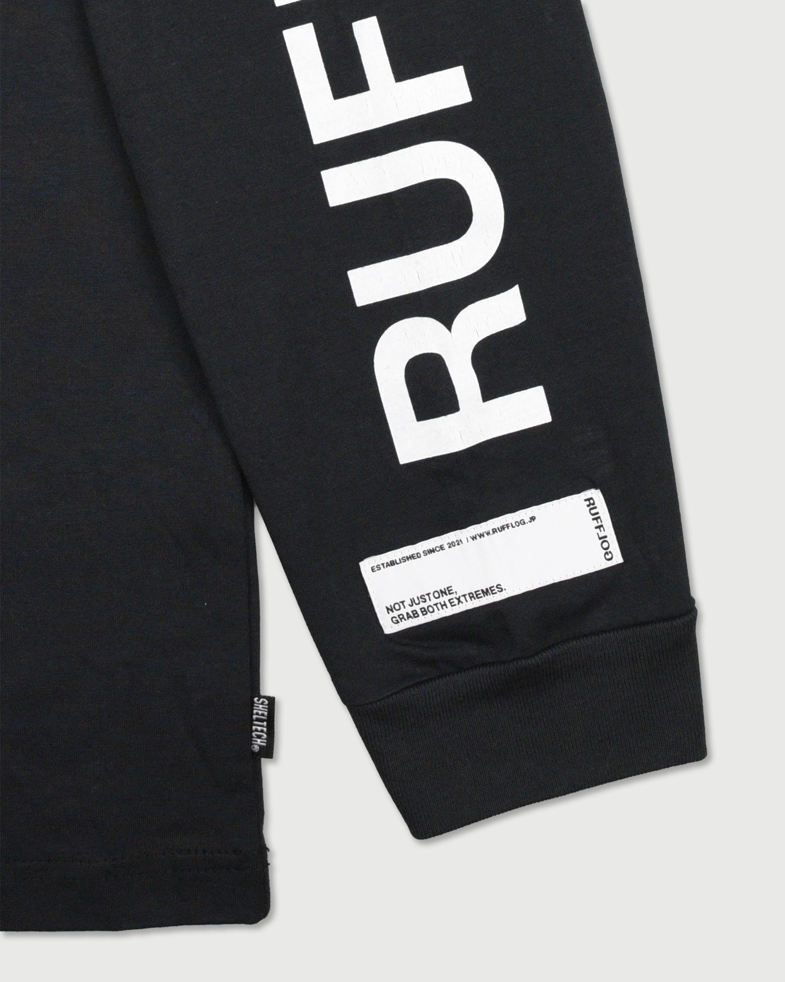 メンズウェア Golfing Anthem L/S Mock Tee BLACK Golfing Anthem L/S Mock Tee BLACK – Cph/Golf™︎