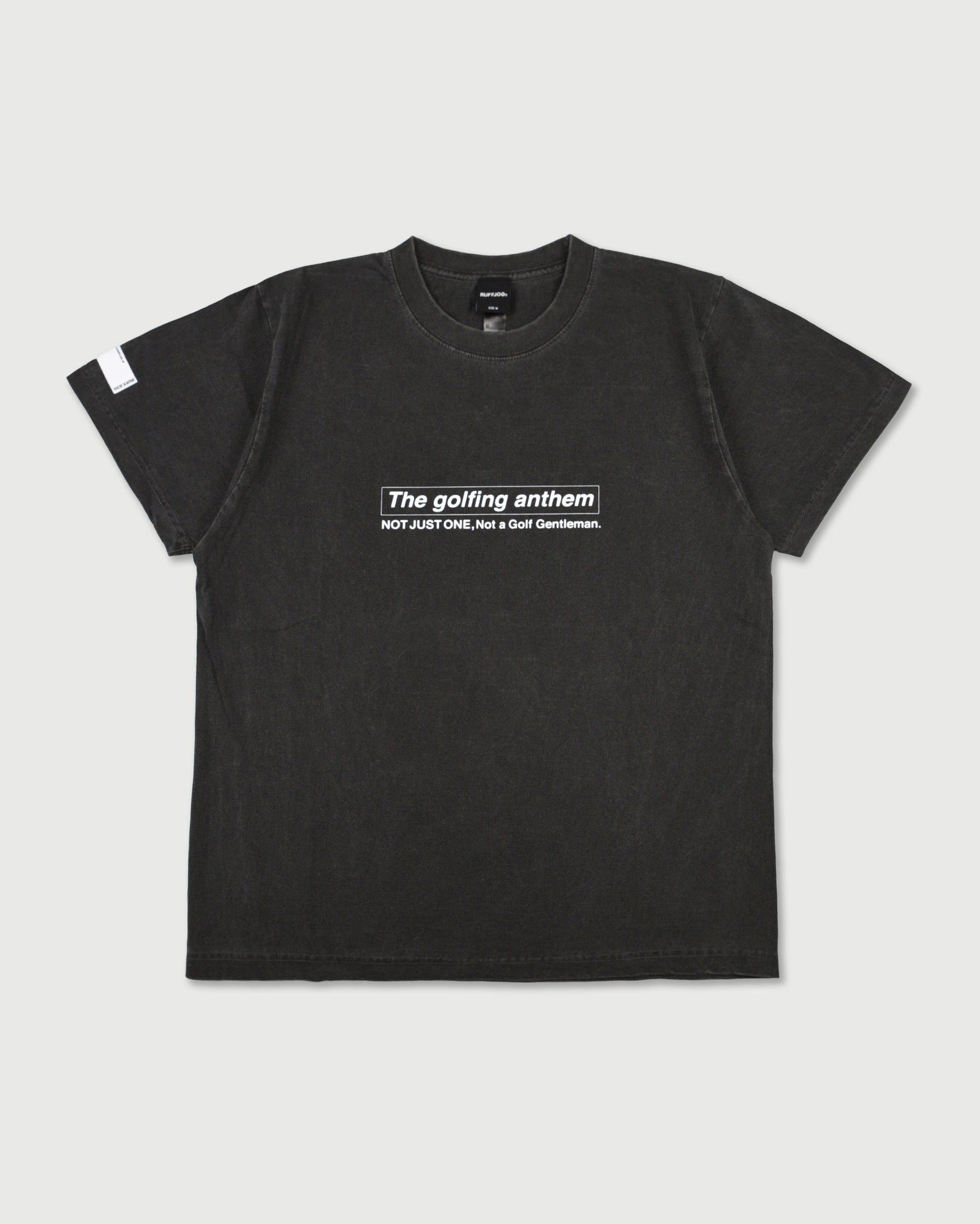 Golfing Anthem S/S Tee BLACK – Cph/Golf™︎