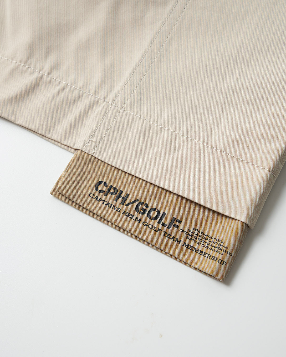 Cph/Golf ベージュ トレーナー 　サイズＳ Cph/Golf™️ #JACQUARD LOGO MOCK NECK TEE - GREEN - – Cph/Golf™︎