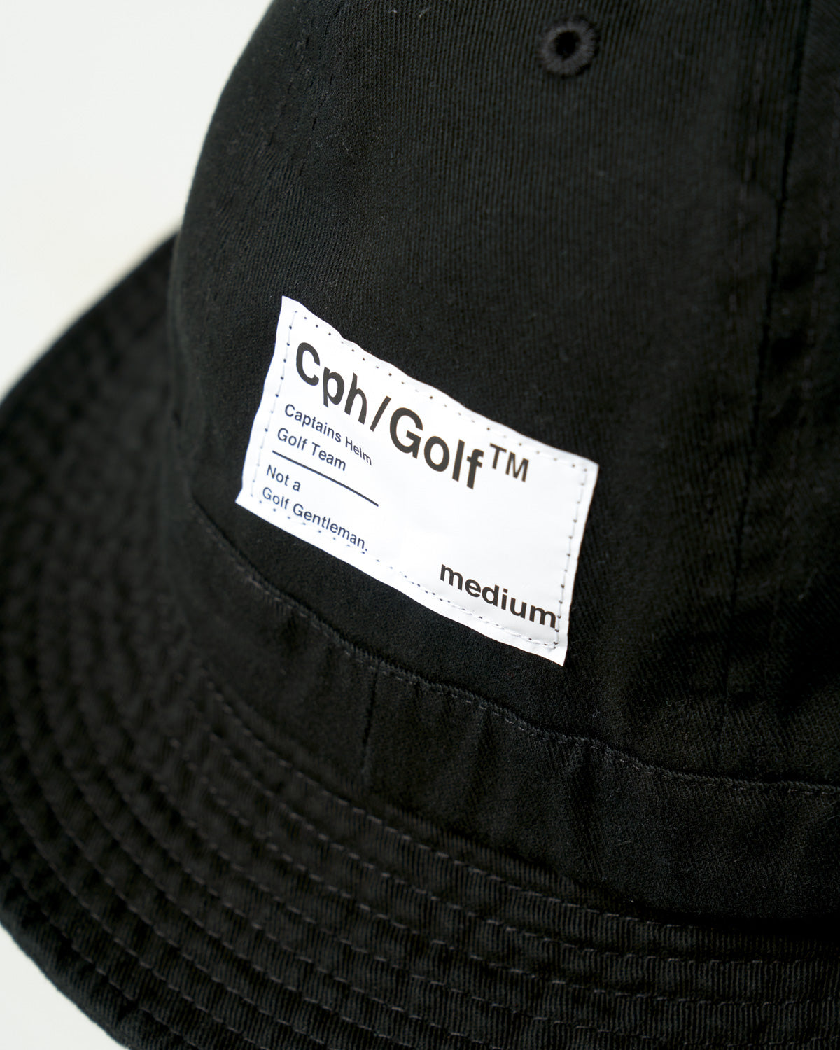 SLASH LOGO SUMMER HAT -BLACK- – Cph/Golf™︎