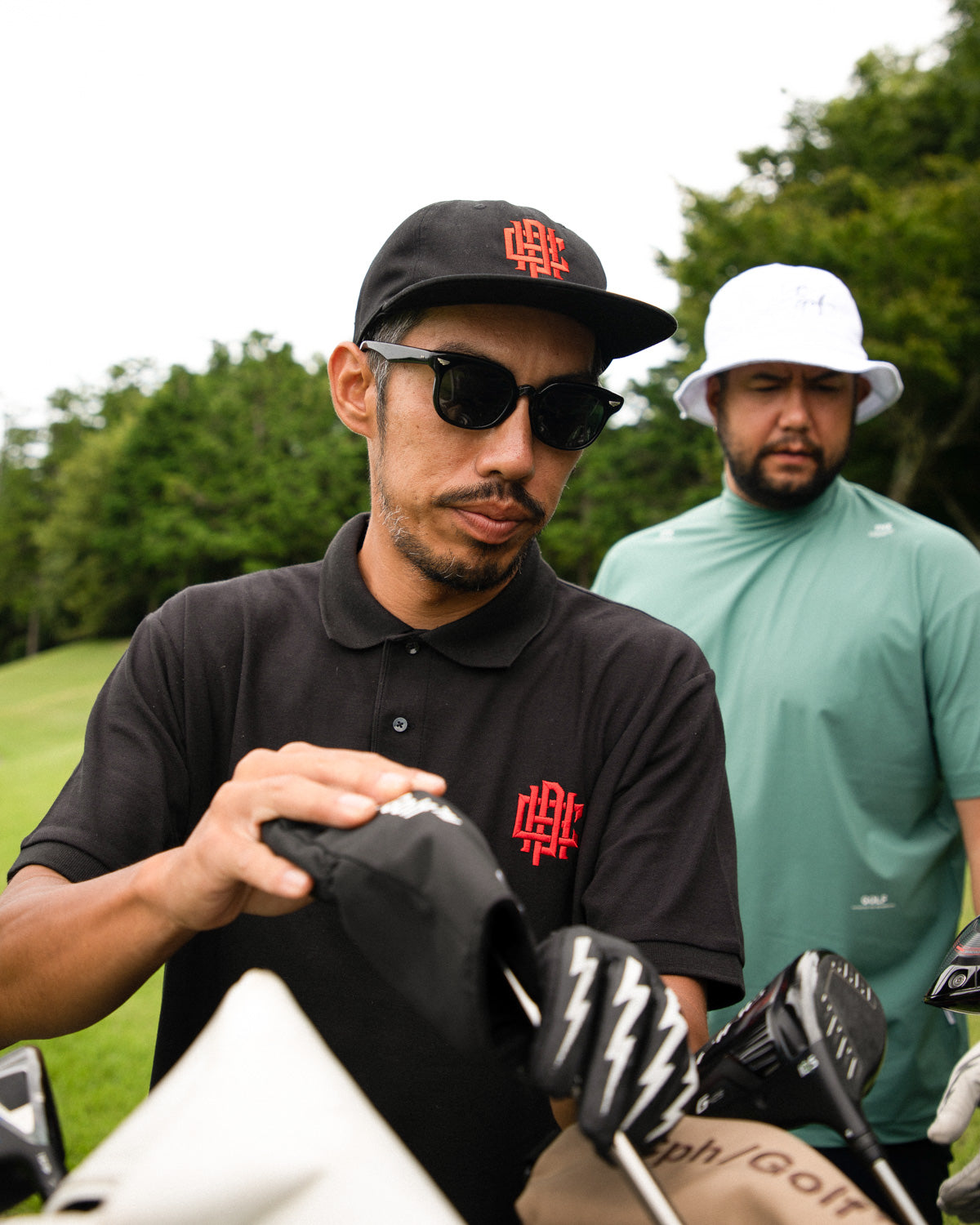 OVERLAP LOGO SUMMER POLO - BLUE - – Cph/Golf™︎