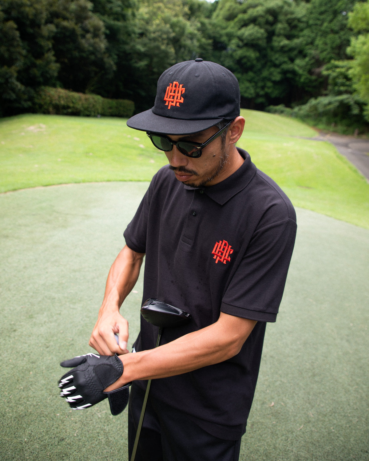 OVERLAP LOGO SUMMER POLO - BLUE - – Cph/Golf™︎
