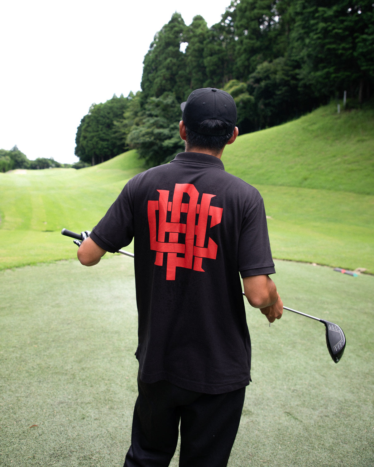 OVERLAP LOGO SUMMER POLO - BLUE - – Cph/Golf™︎