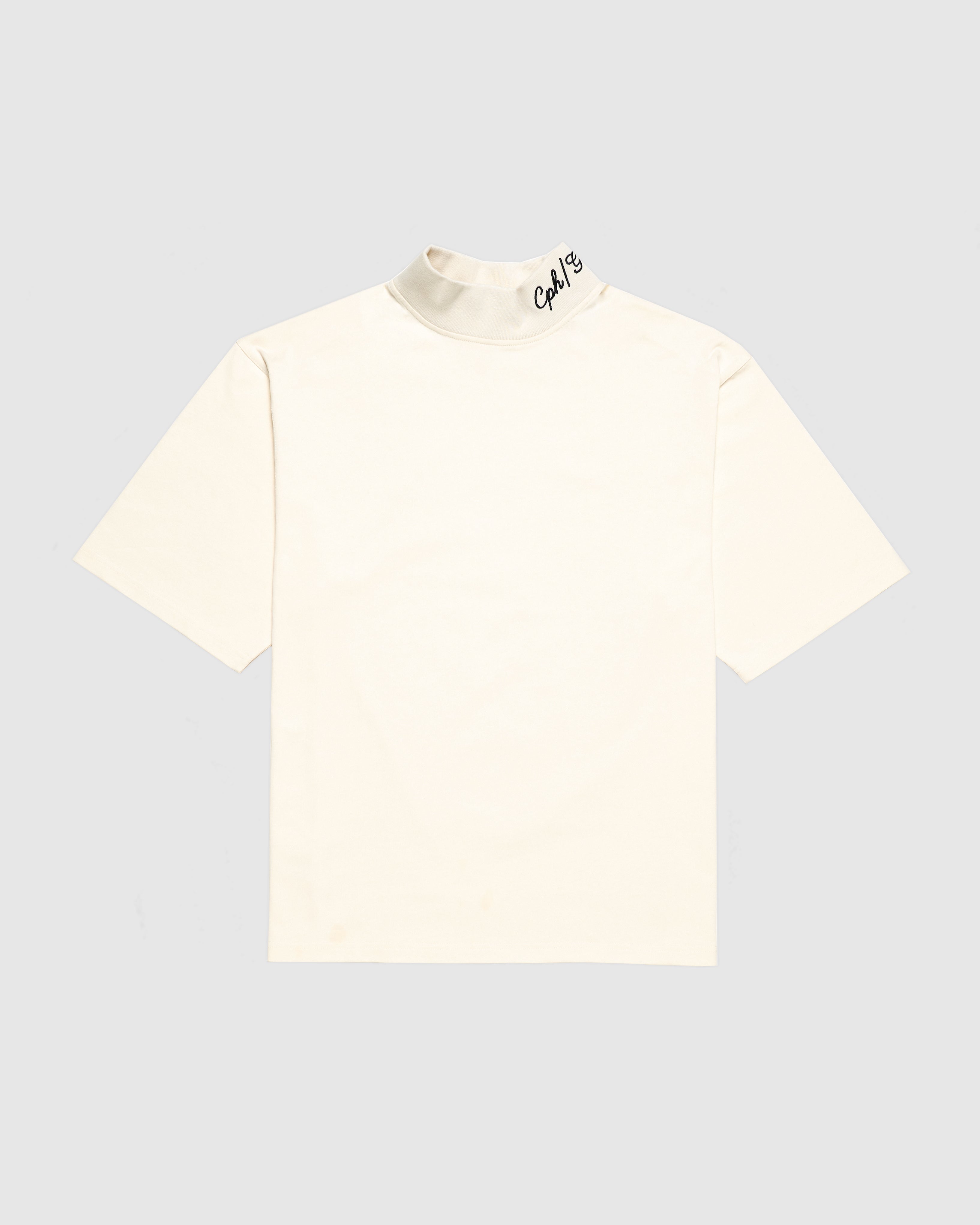 【2024年】高評価レビューアイテム特集 HELM CAPTAINS GOLF WHITE -OFF TEE LOGO NECK #MOCK メンズウェア