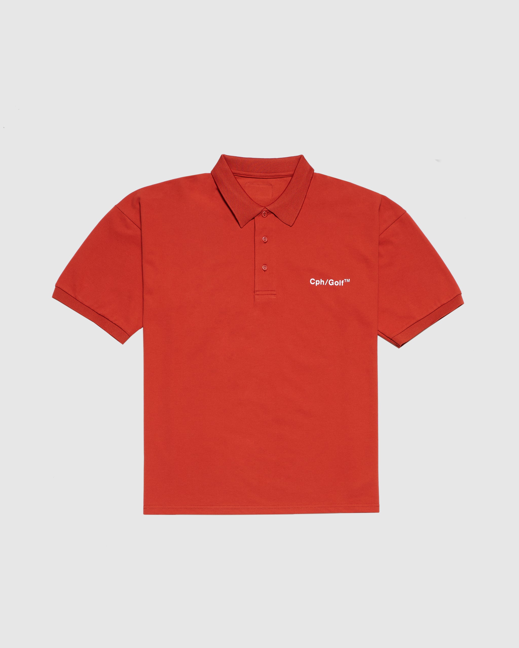 Cph/Golf ポロシャツ captains helm golf CAPTAINS HELM GOLF #Cph/Golf TM POLO -RED- – Cph/Golf™︎