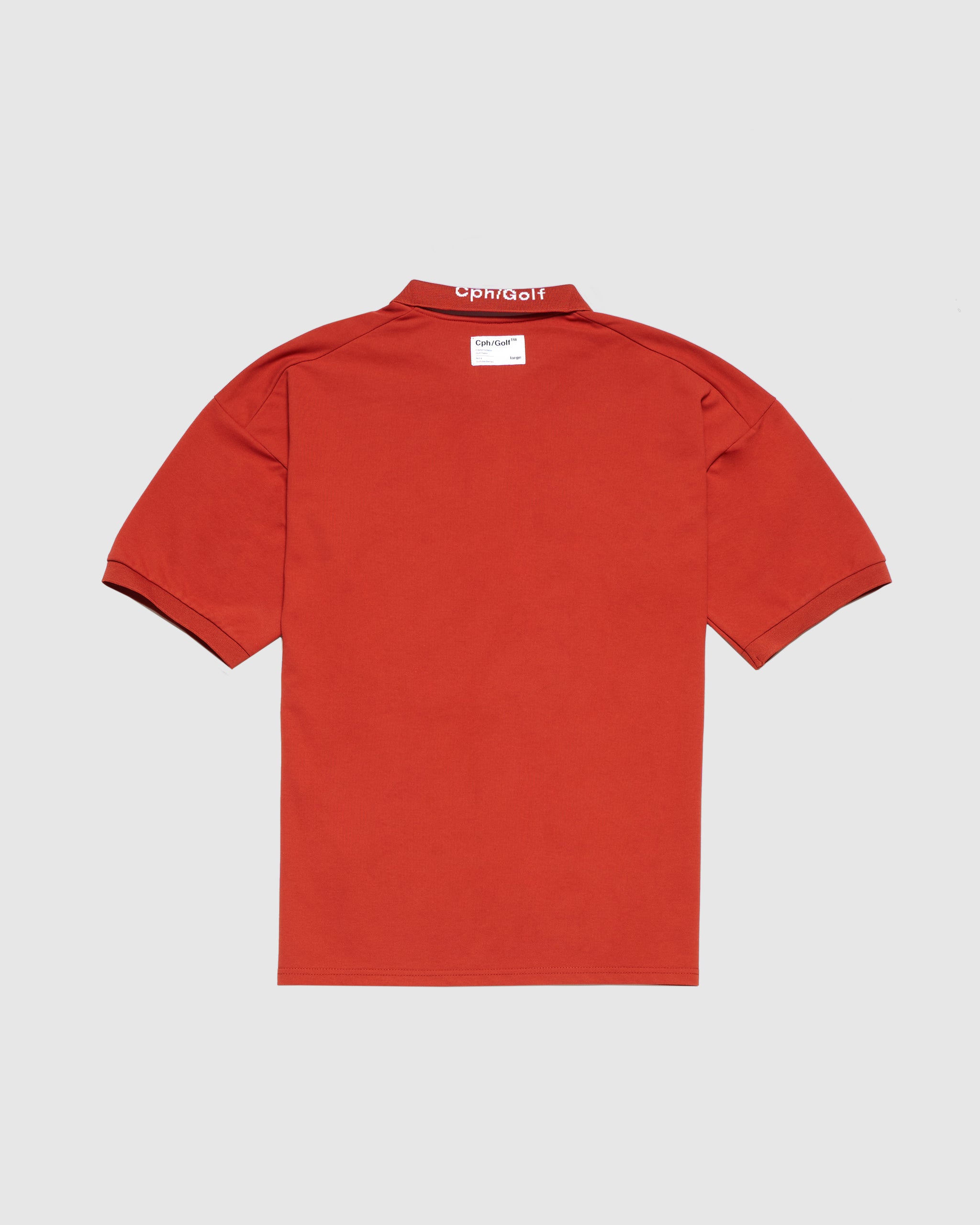 CAPTAINS HELM GOLF #Cph/Golf TM POLO -RED- – Cph/Golf™︎