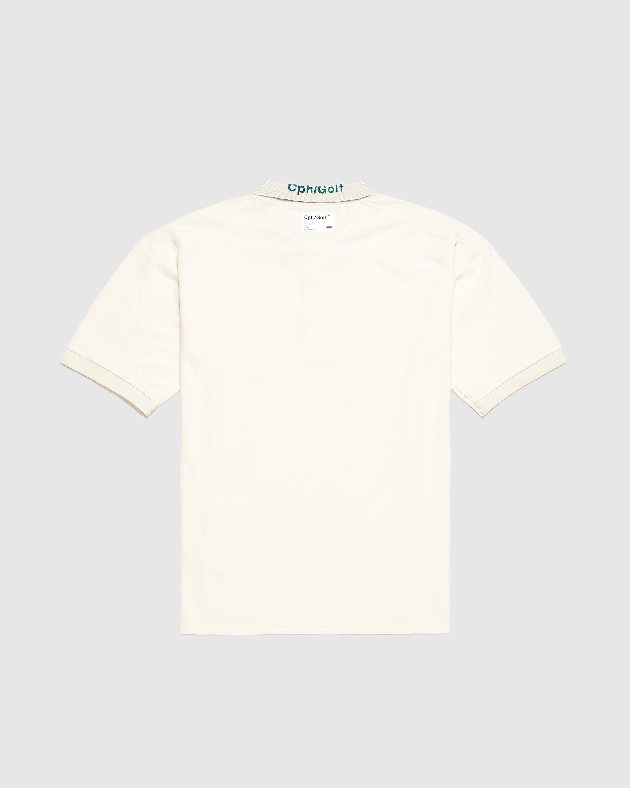 CAPTAINS HELM GOLF #Cph/Golf TM POLO -OFF WHITE- – Cph/Golf™︎