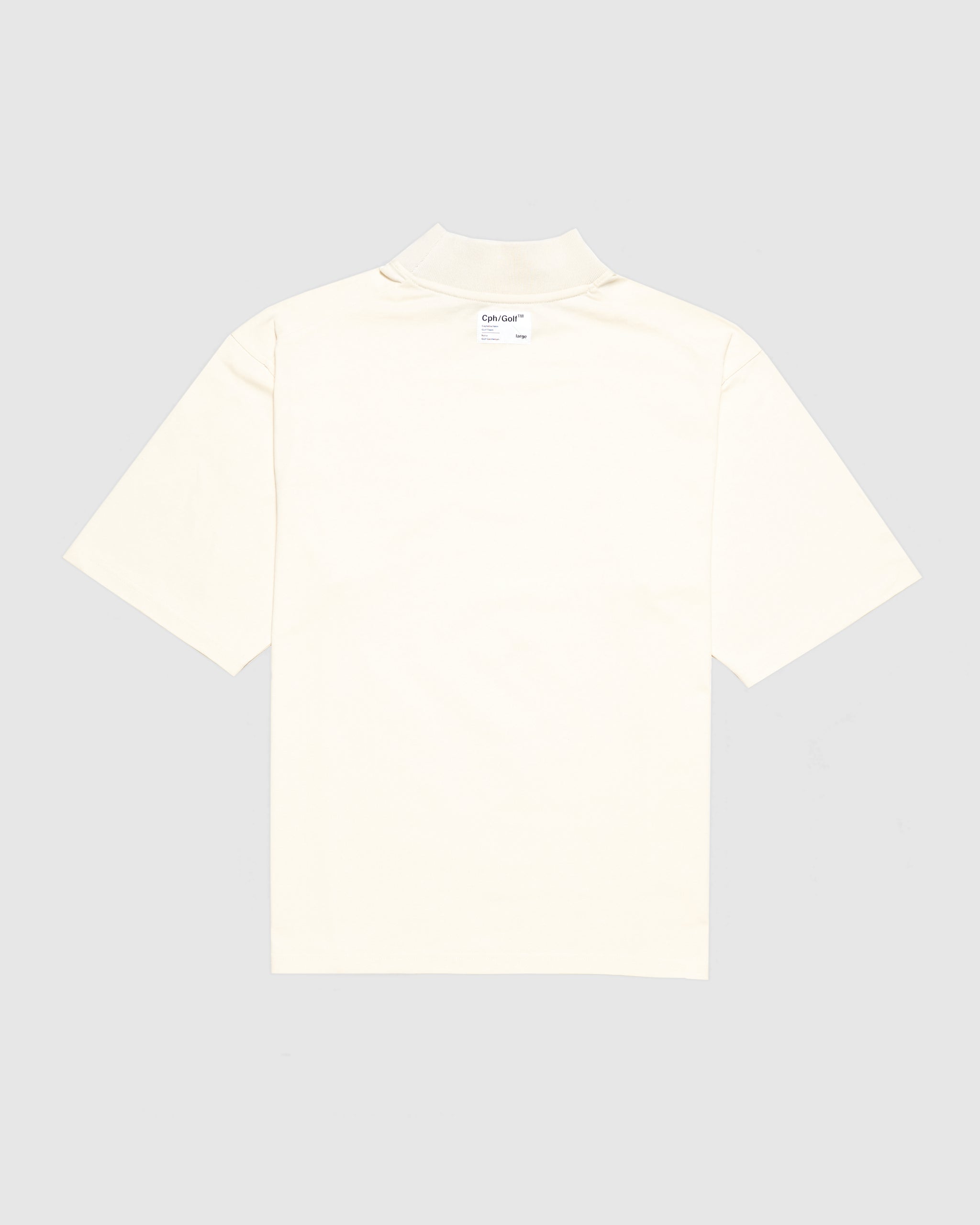 Captains Helm Golf Mock Neck S/S Tee CAPTAINS HELM GOLF #MOCK NECK