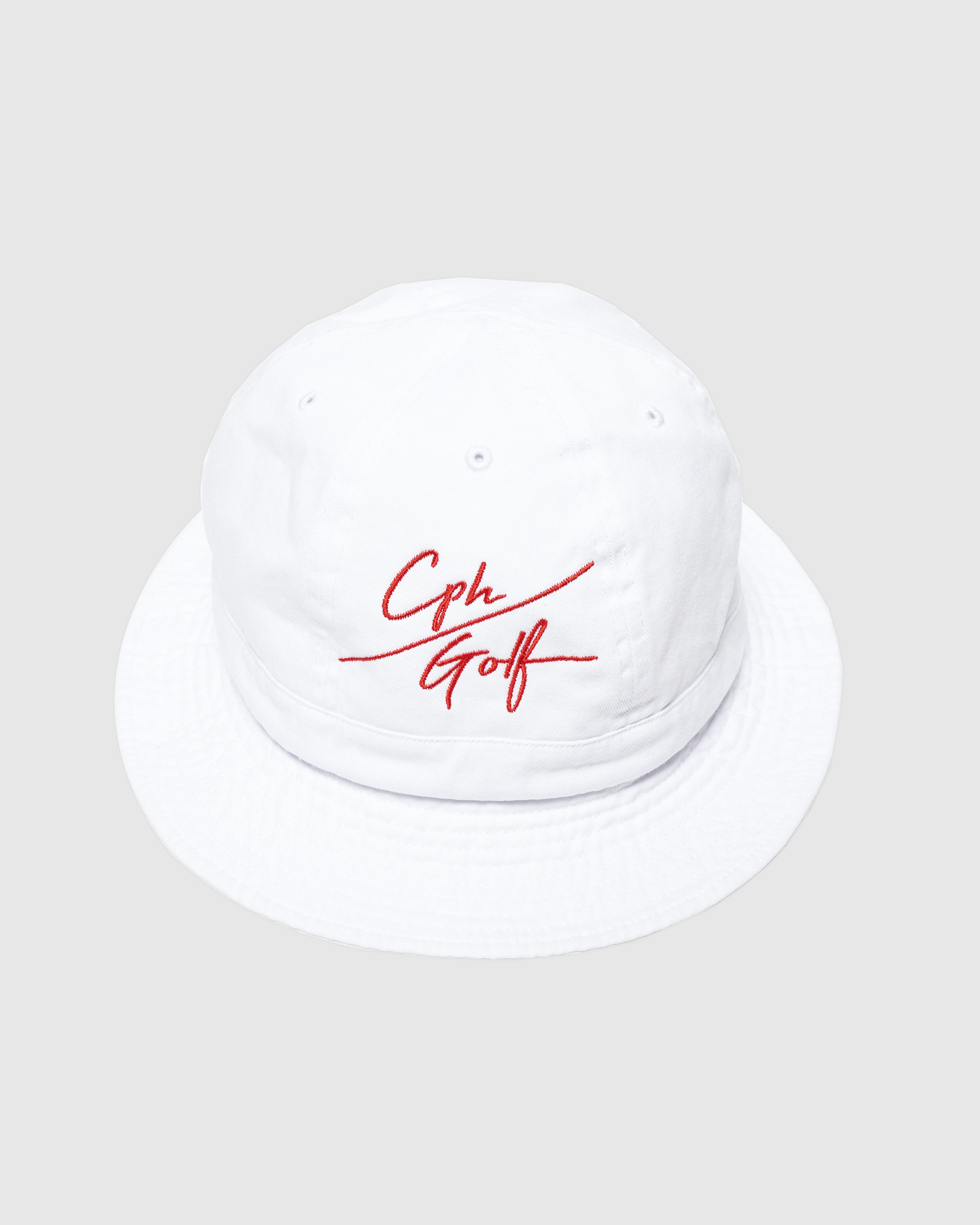 CAPTAINS HELM GOLF #Cph/Golf BALL HAT -WHITE- – Cph/Golf™︎