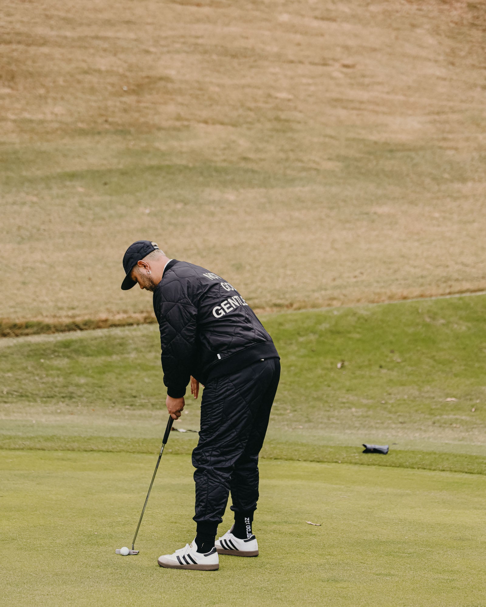 QUILTING WARM P/O JACKET - BLACK - – Cph/Golf™︎