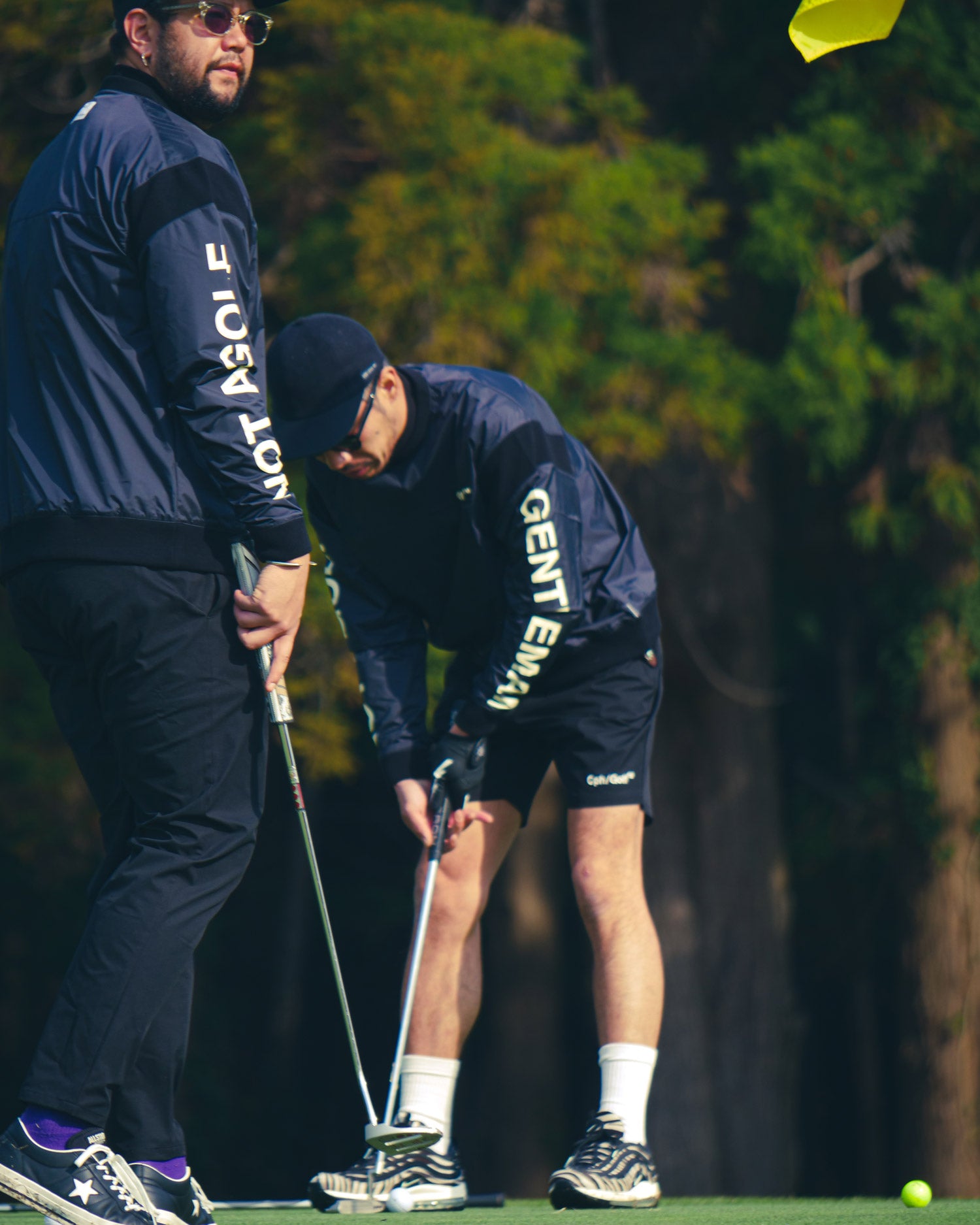 Cph/Golf™️ #WATER-PROOF P/O JACKET - BLACK - – Cph/Golf™︎