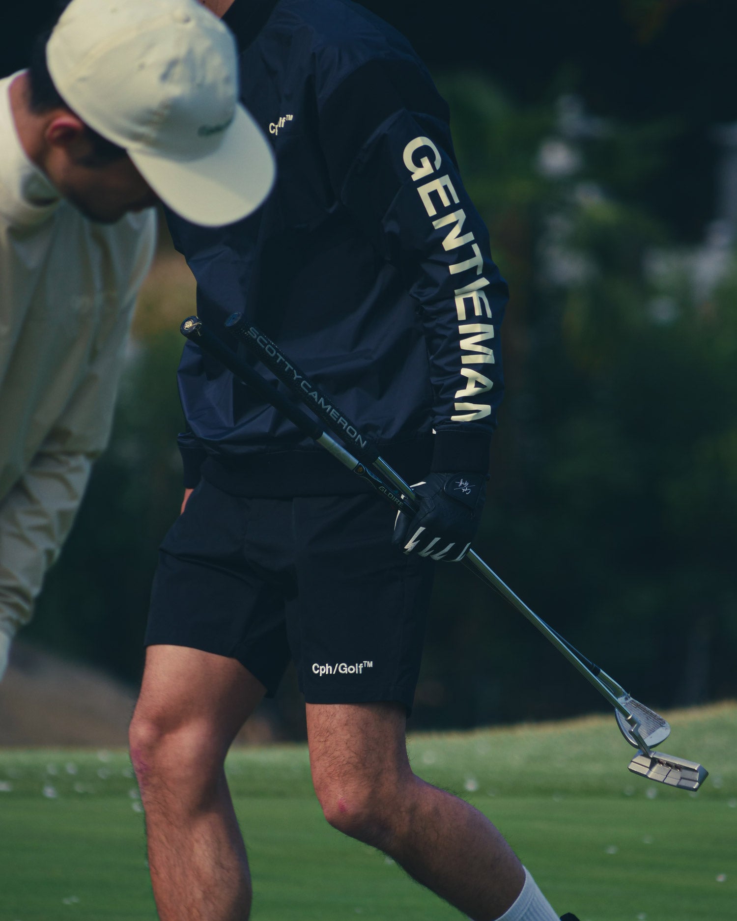 Cph/Golf™️ #WATER-PROOF P/O JACKET - BLACK - – Cph/Golf™︎