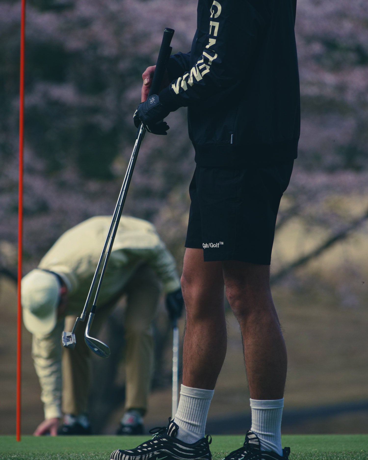 Cph/Golf™️ #WATER-PROOF P/O JACKET - BLACK - – Cph/Golf™︎