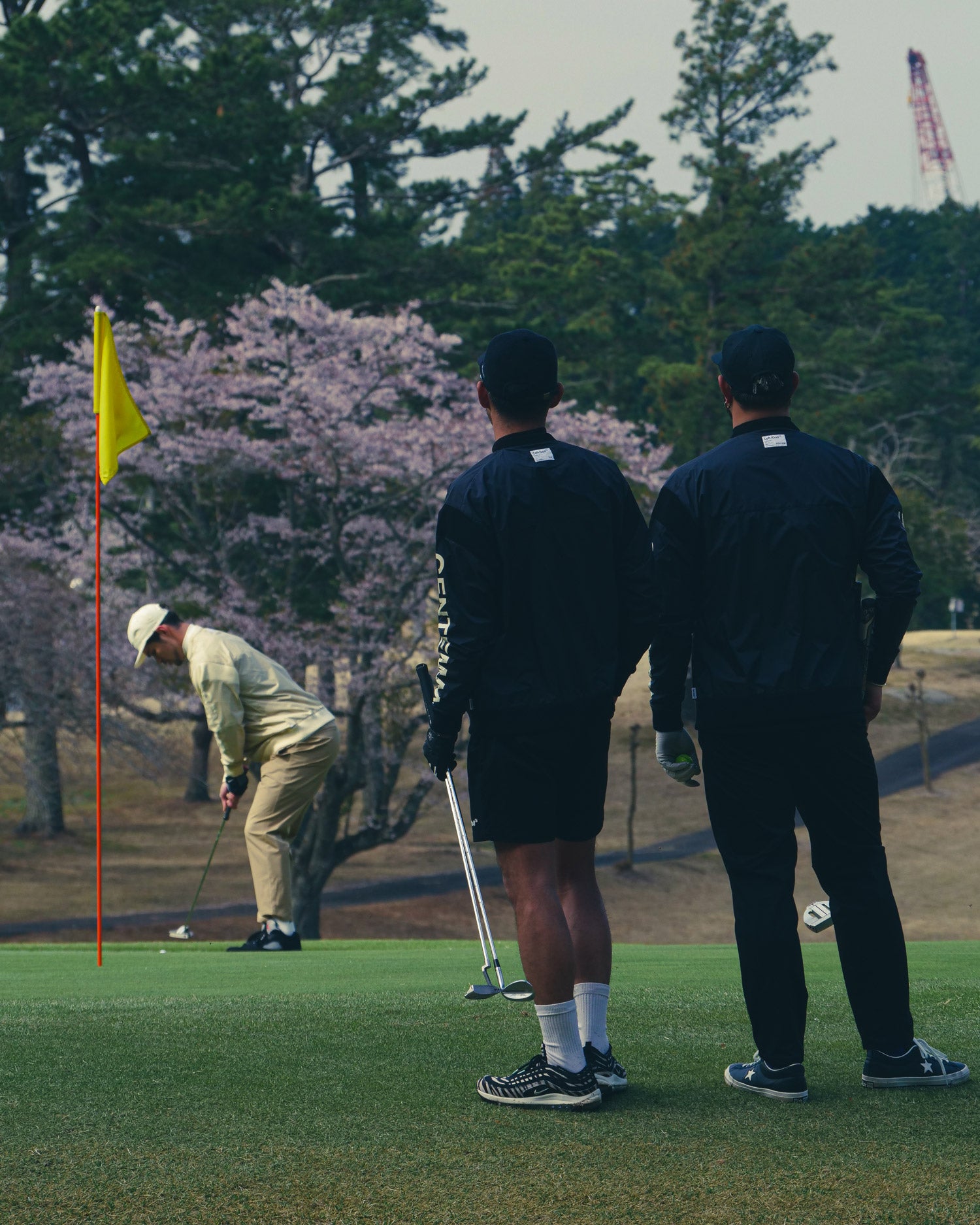 Cph/Golf™️ #WATER-PROOF P/O JACKET - BEIGE - – Cph/Golf™︎