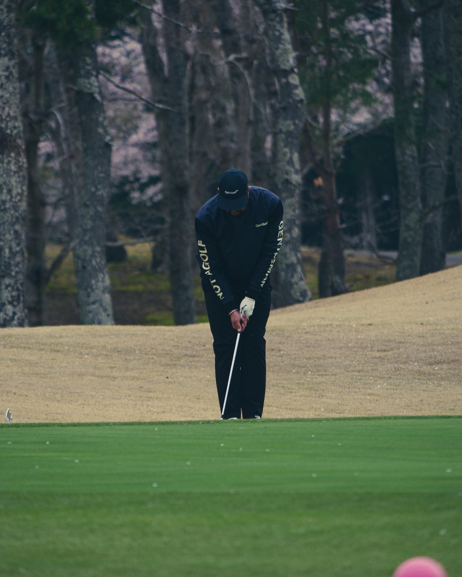 Cph/Golf™️ #WATER-PROOF P/O JACKET - BLACK - – Cph/Golf™︎