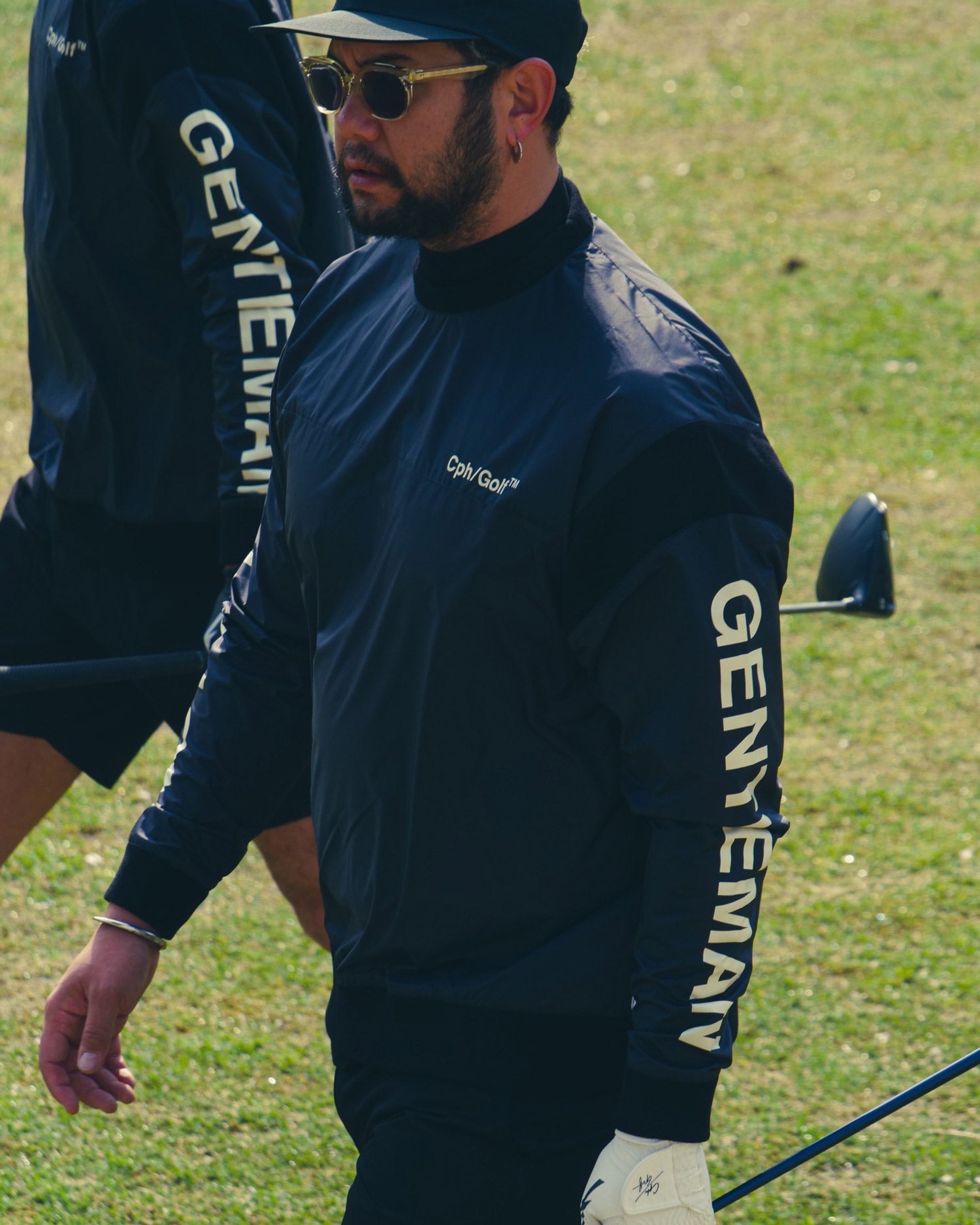 Cph/Golf™️ #WATER-PROOF P/O JACKET - BLACK - – Cph/Golf™︎